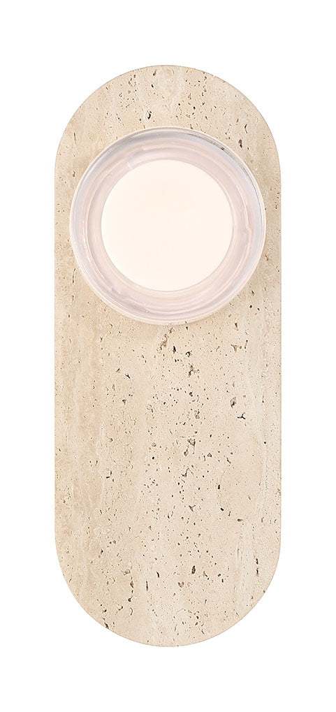 Eurofase 50272-044 Sternn Pierre Naturelle LED Extérieur Murale en travertin