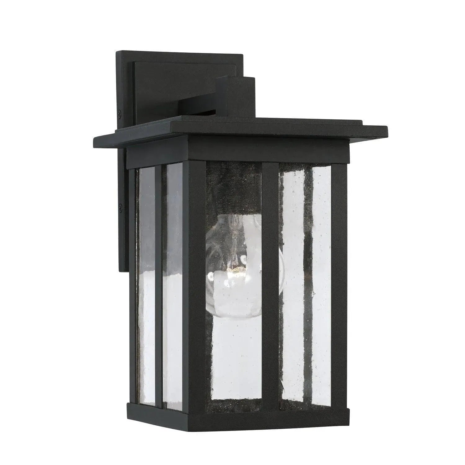 Capital Lighting Fixture Company - Barrett Outdoor Wall Lantern - 943811BK | Montreal Lighting & Hardware