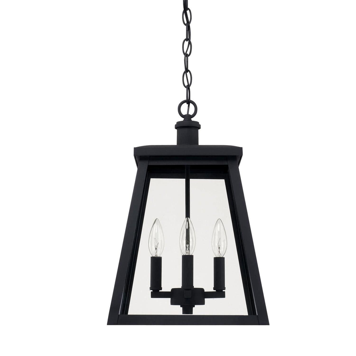 Capital Lighting Fixture Company - Belmore Outdoor Hanging Lantern - 926842BK | Montreal Lighting & Hardware