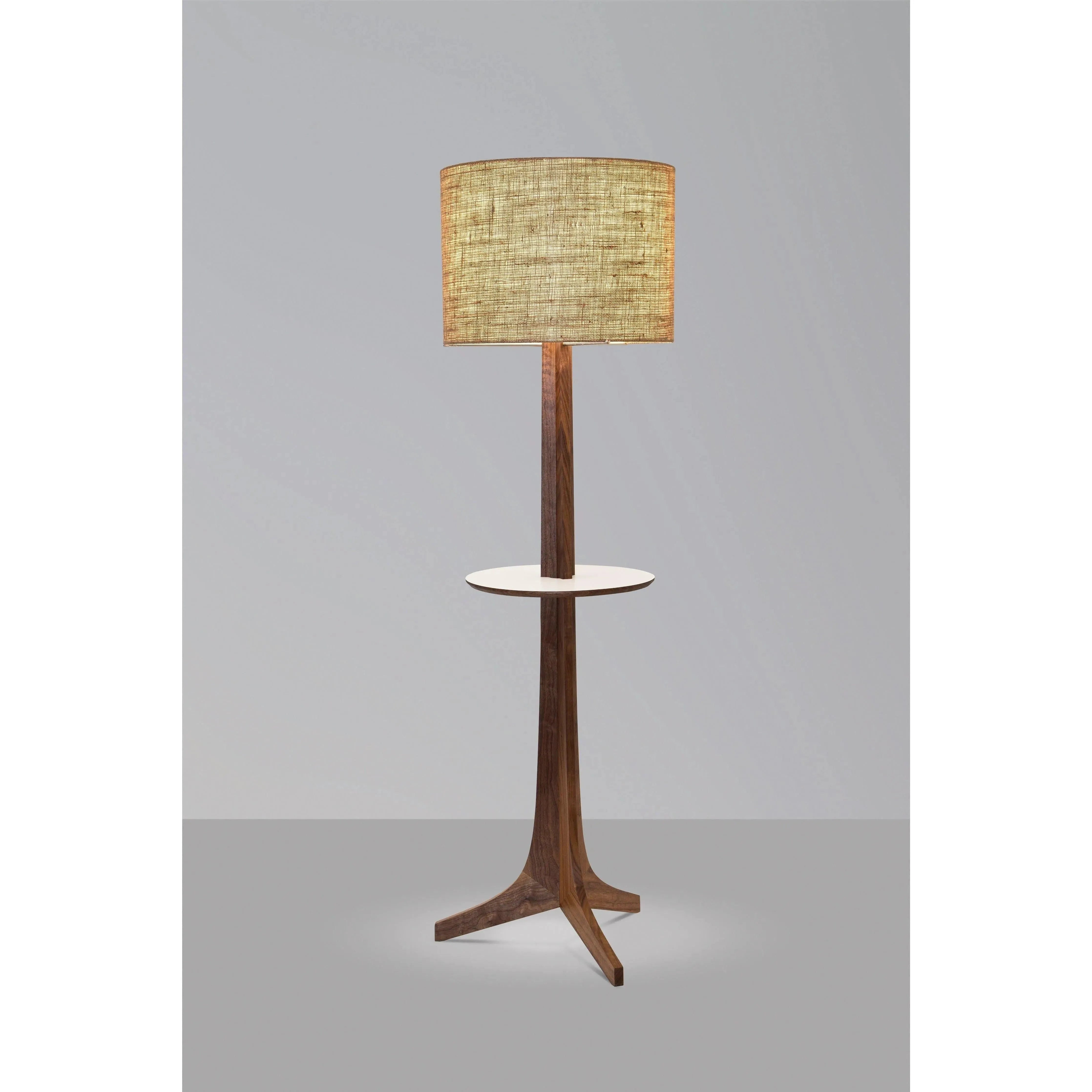 Cerno - Nauta LED Floor Lamp with Table - 05-110-ADN-W | Montreal Lighting & Hardware