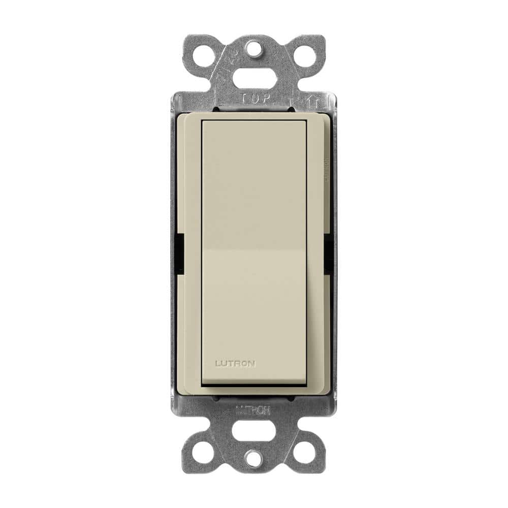 Lutron - Claro & Satin Colors Single Pole Switch - SC-1PS-CY | Montreal Lighting & Hardware
