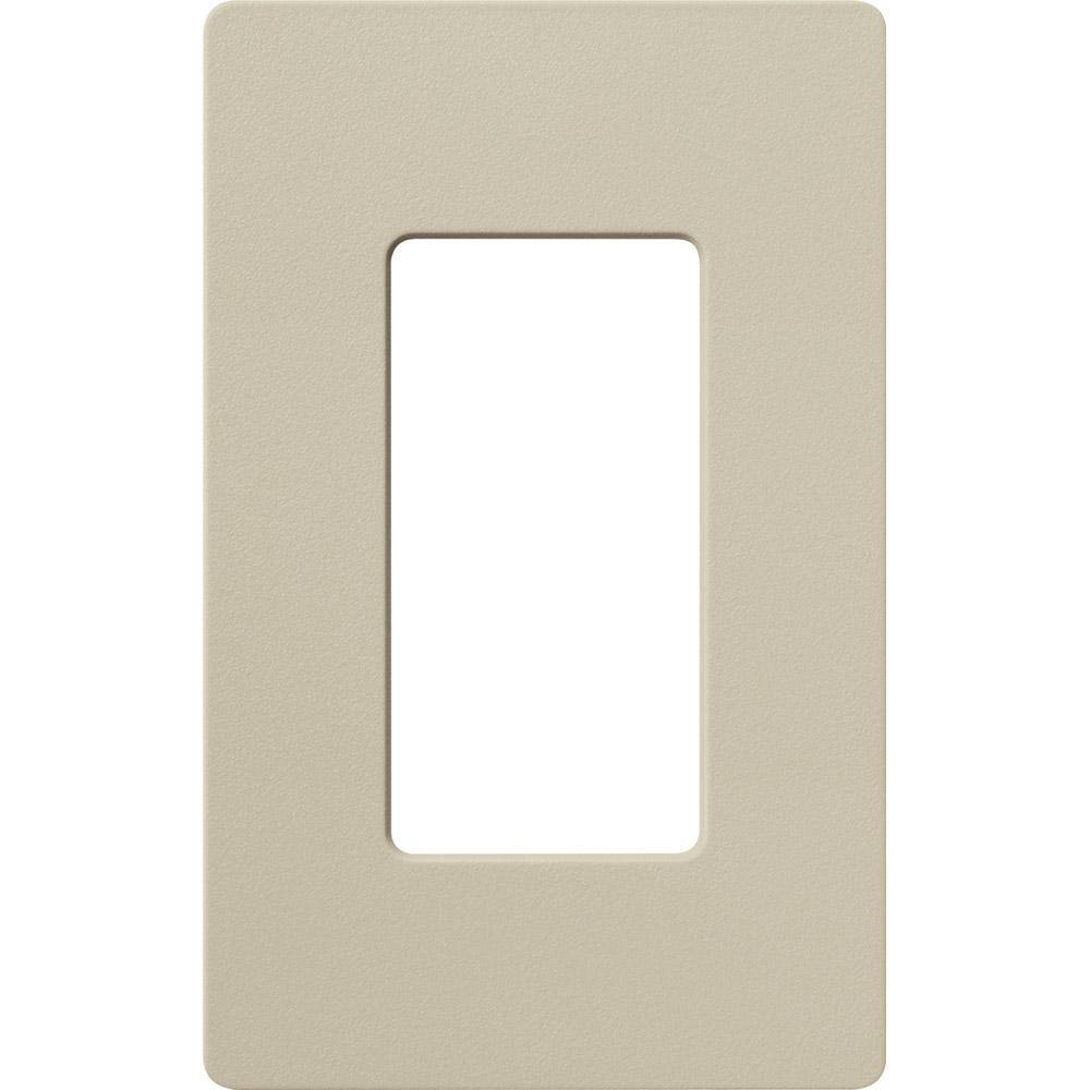 Lutron SC-6-CY Claro & Satin Colors Wallplate in Satin Clay