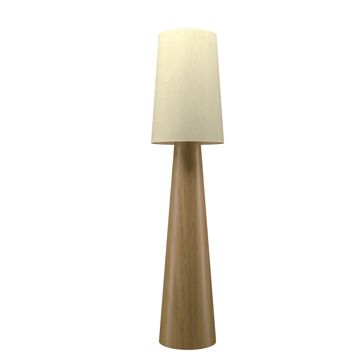Lampadaire conique Accord Lighting 3062.09 Accord en Louro Freijo