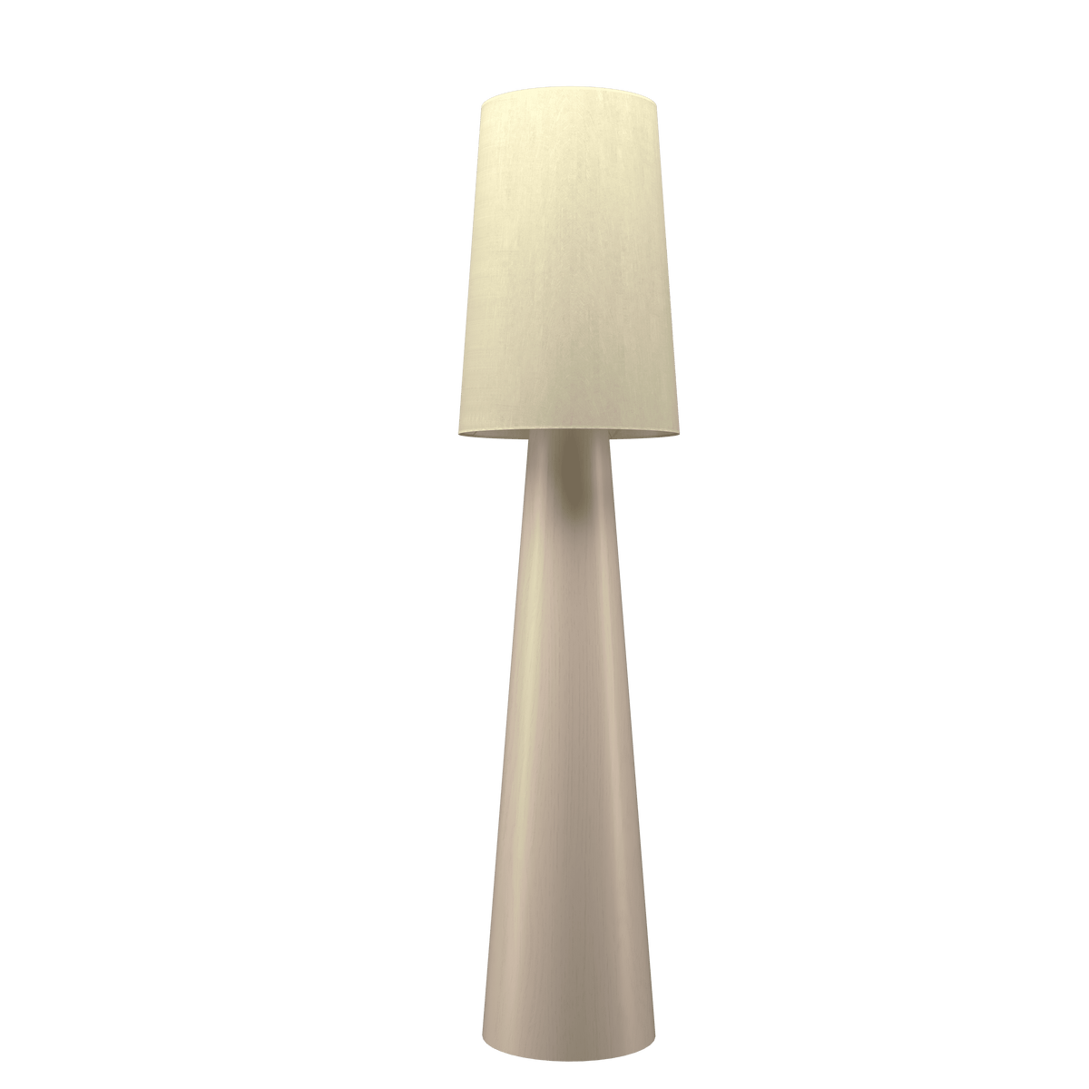 Lampadaire conique Accord Lighting 3062.48 Accord couleur cappuccino organique