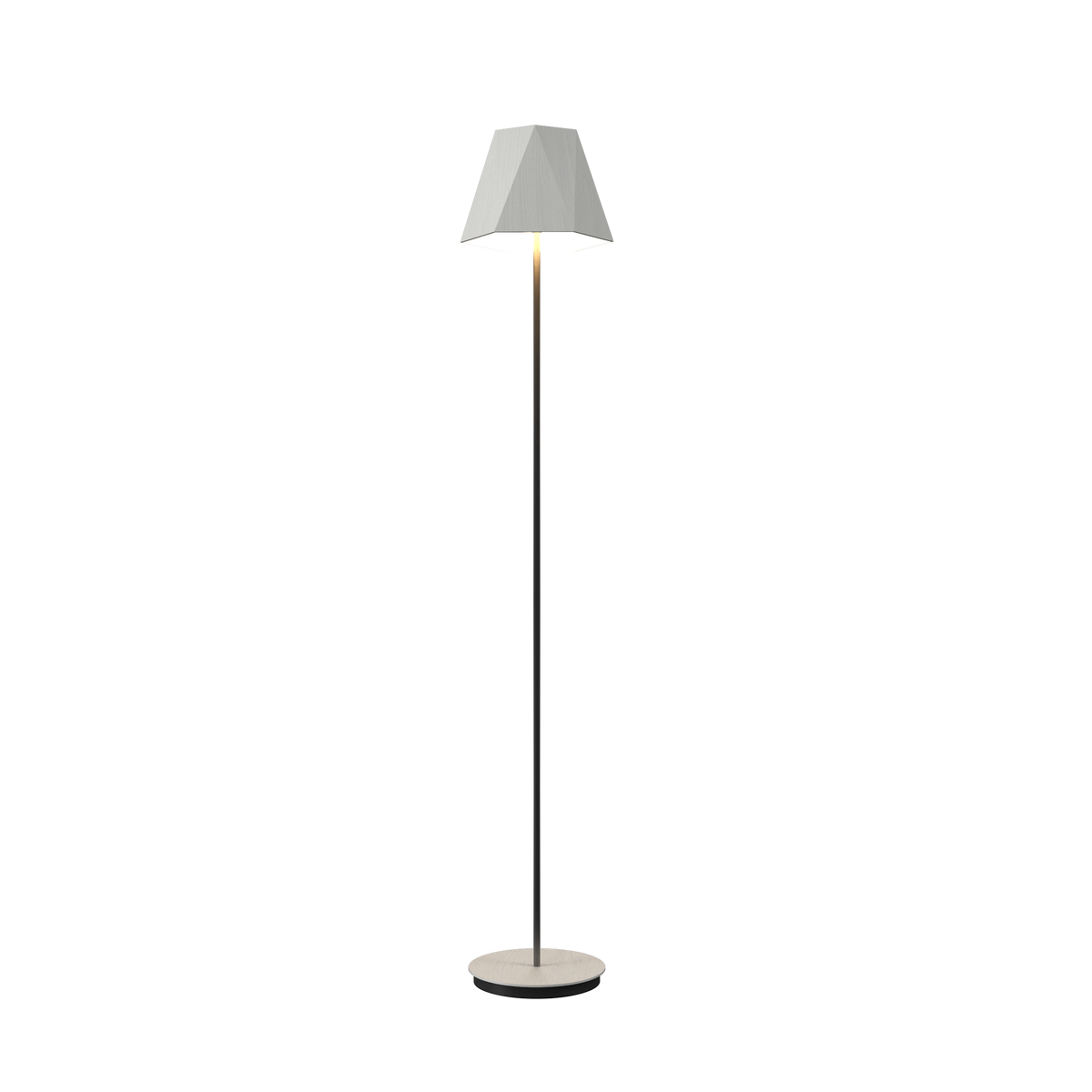 Lampadaire Accord Lighting 3055.47 Facet Accord en blanc organique