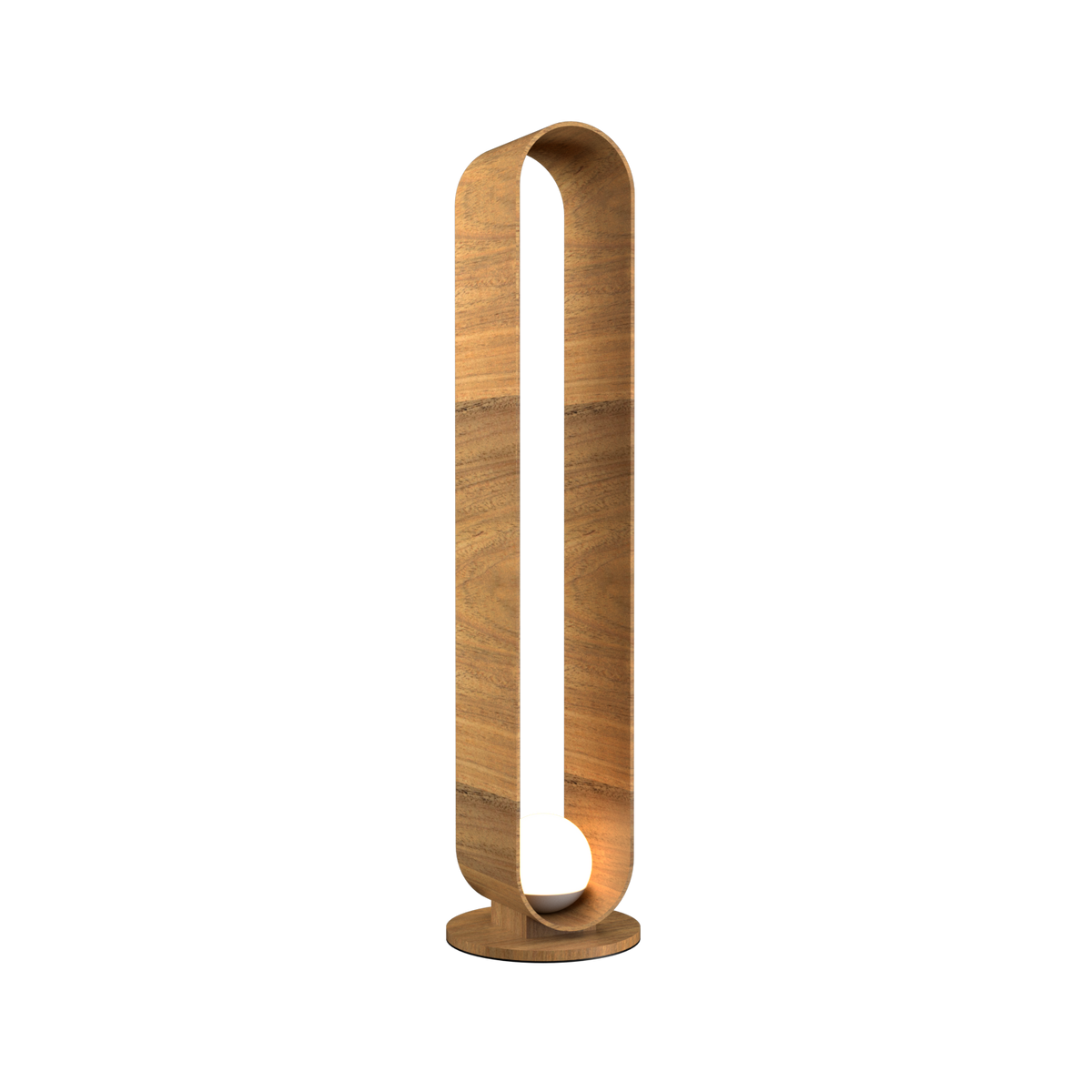 Lampadaire Accord Lighting 3043.09 Sfera Accord en Louro Freijo