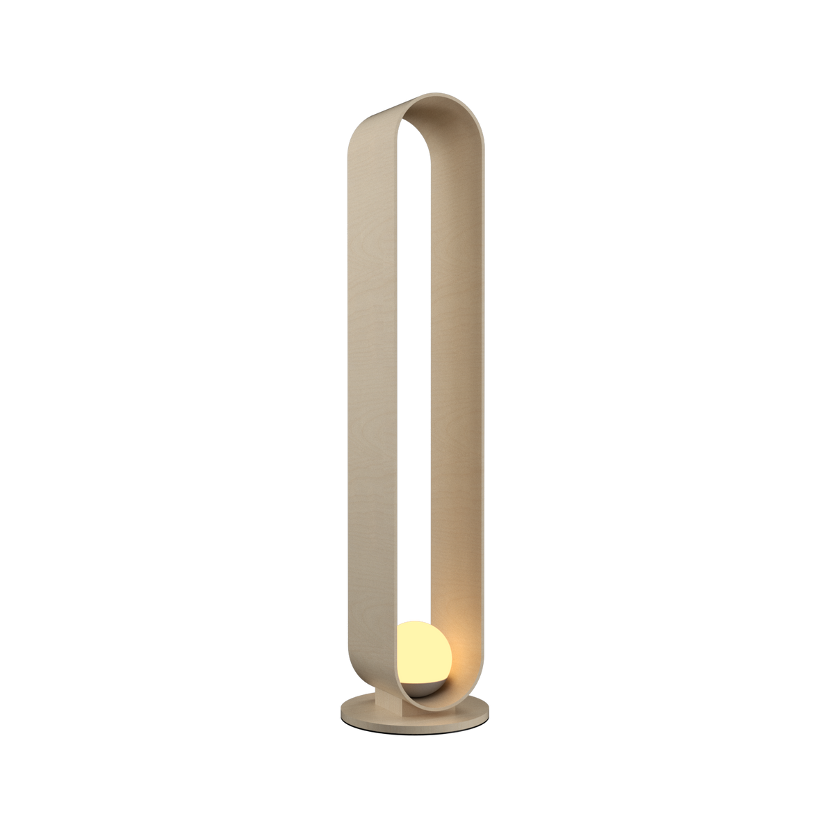 Lampadaire Accord Lighting 3043.34 Sfera Accord en érable