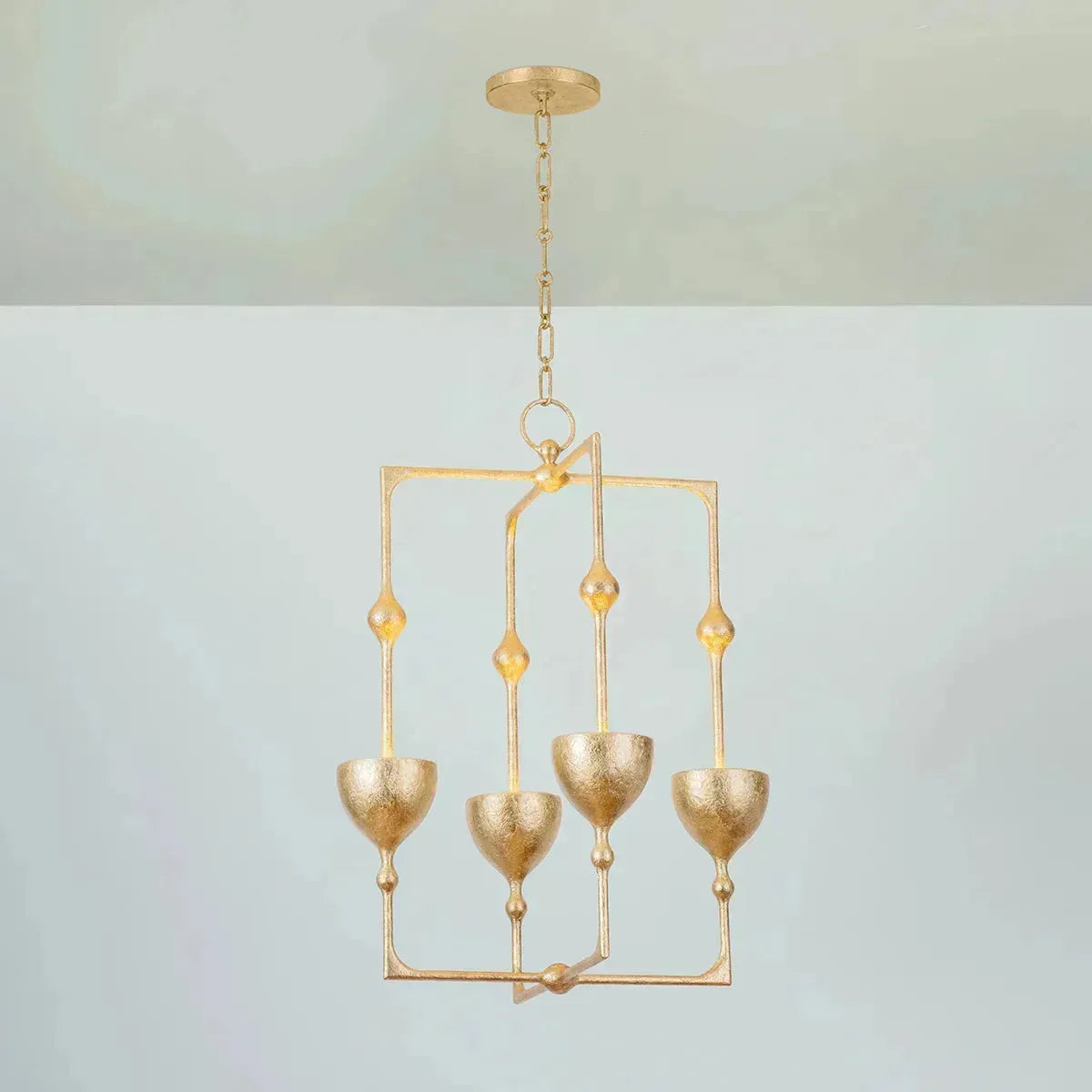 Corbett Lighting - Antalya LED Lantern - 368-16-GSW | Montreal Lighting & Hardware