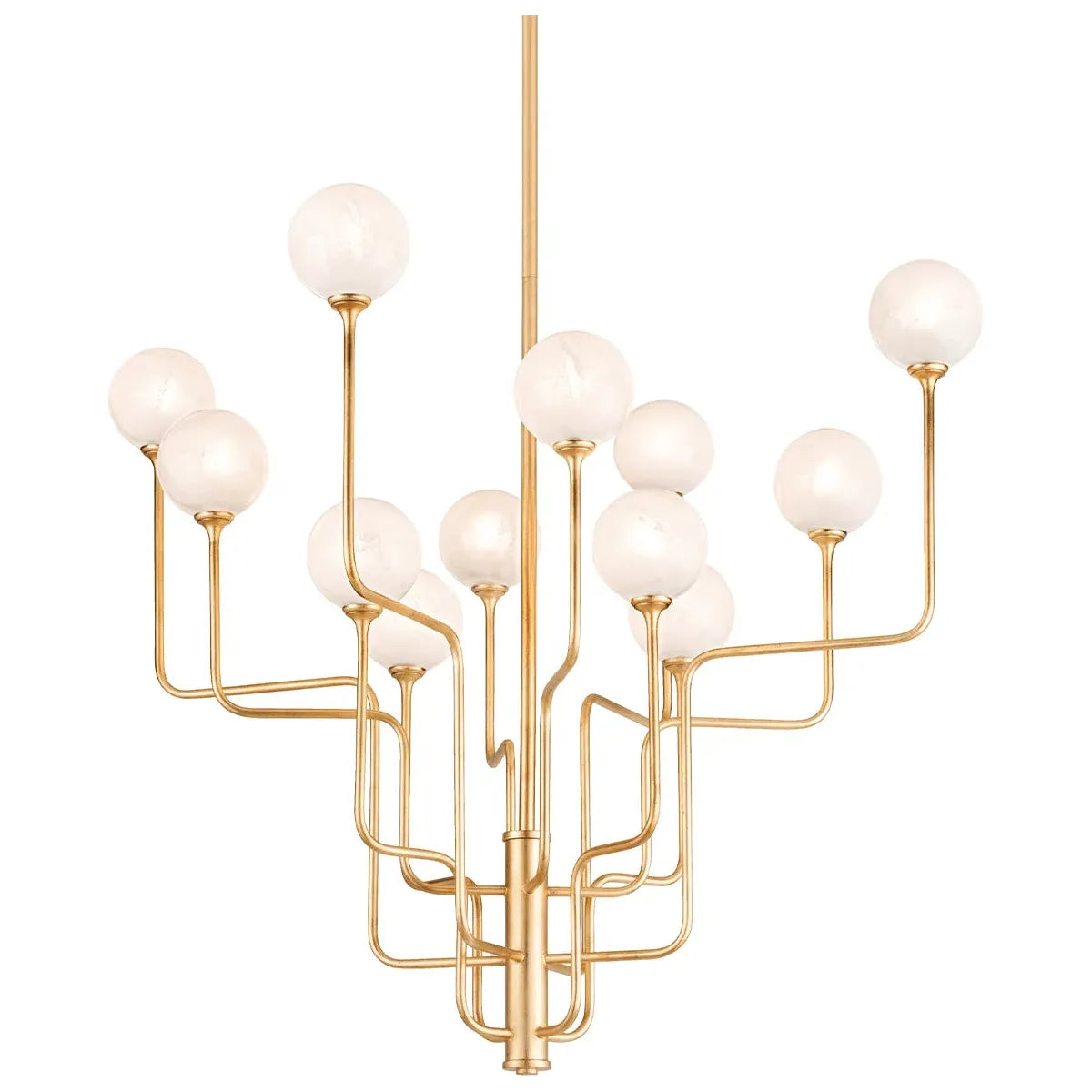 Corbett Lighting - Onyx Chandelier - 332-45-VGL | Montreal Lighting & Hardware