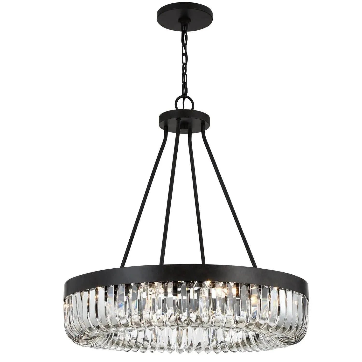 Crystorama - Alister Chandelier - ALI-B2010-CZ | Montreal Lighting & Hardware
