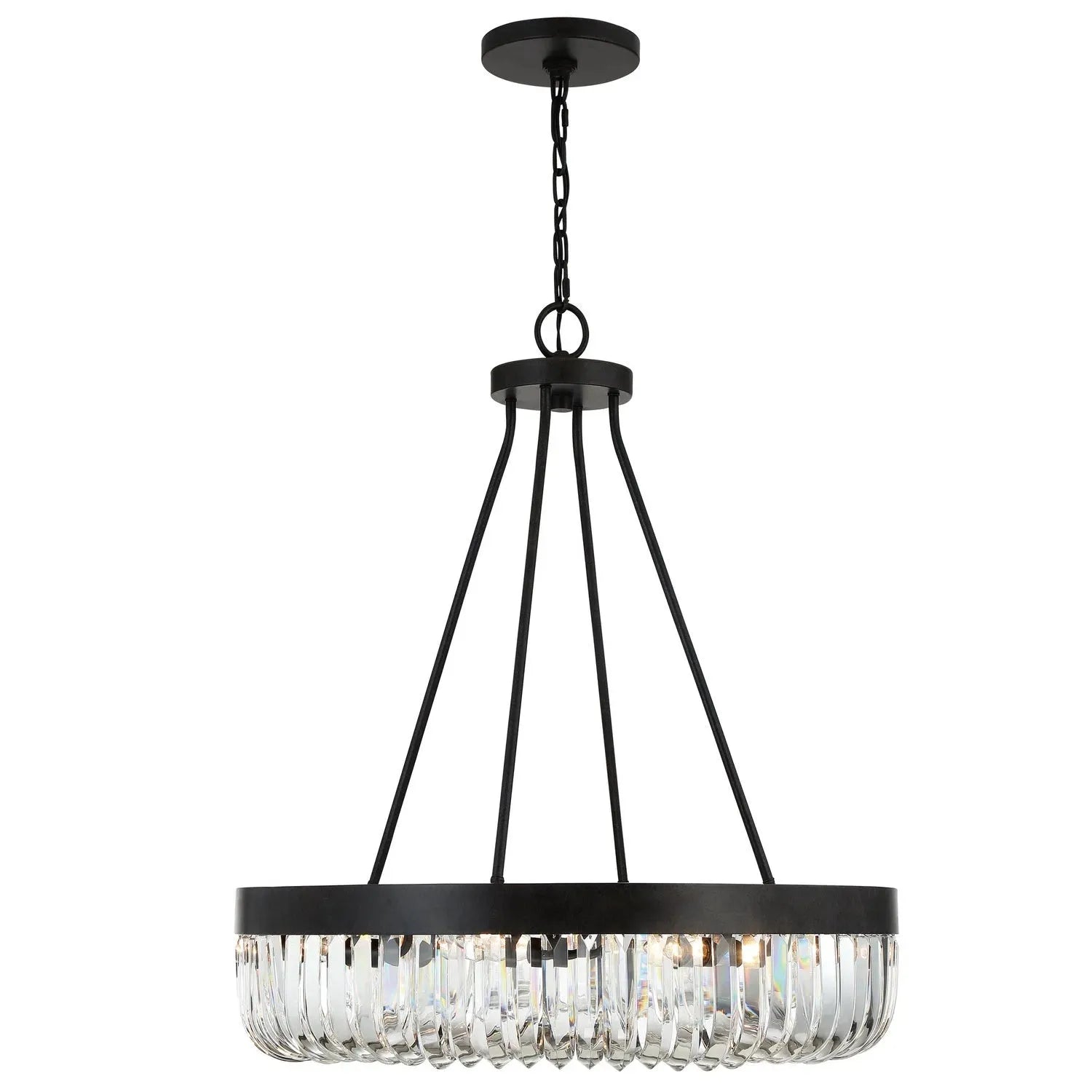 Crystorama - Alister Chandelier - ALI-B2026-CZ | Montreal Lighting & Hardware