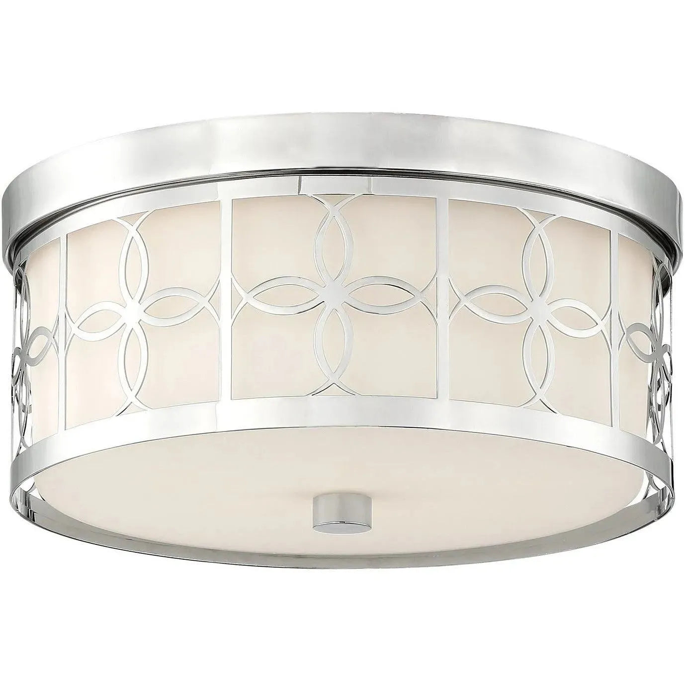 Crystorama - Anniversary Two Light Ceiling Mount - ANN-2105-PN | Montreal Lighting & Hardware