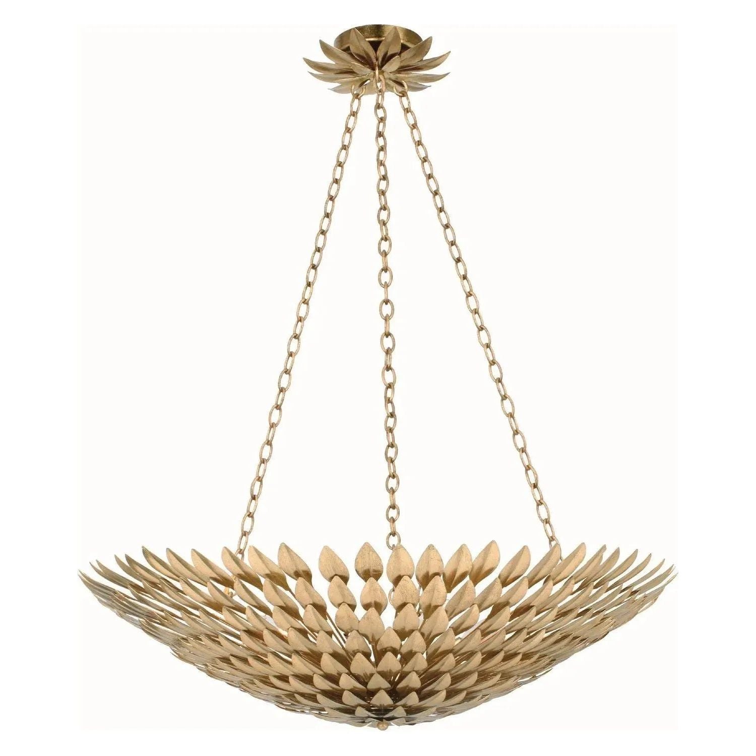Crystorama - Broche Chandelier - 519-GA | Montreal Lighting & Hardware