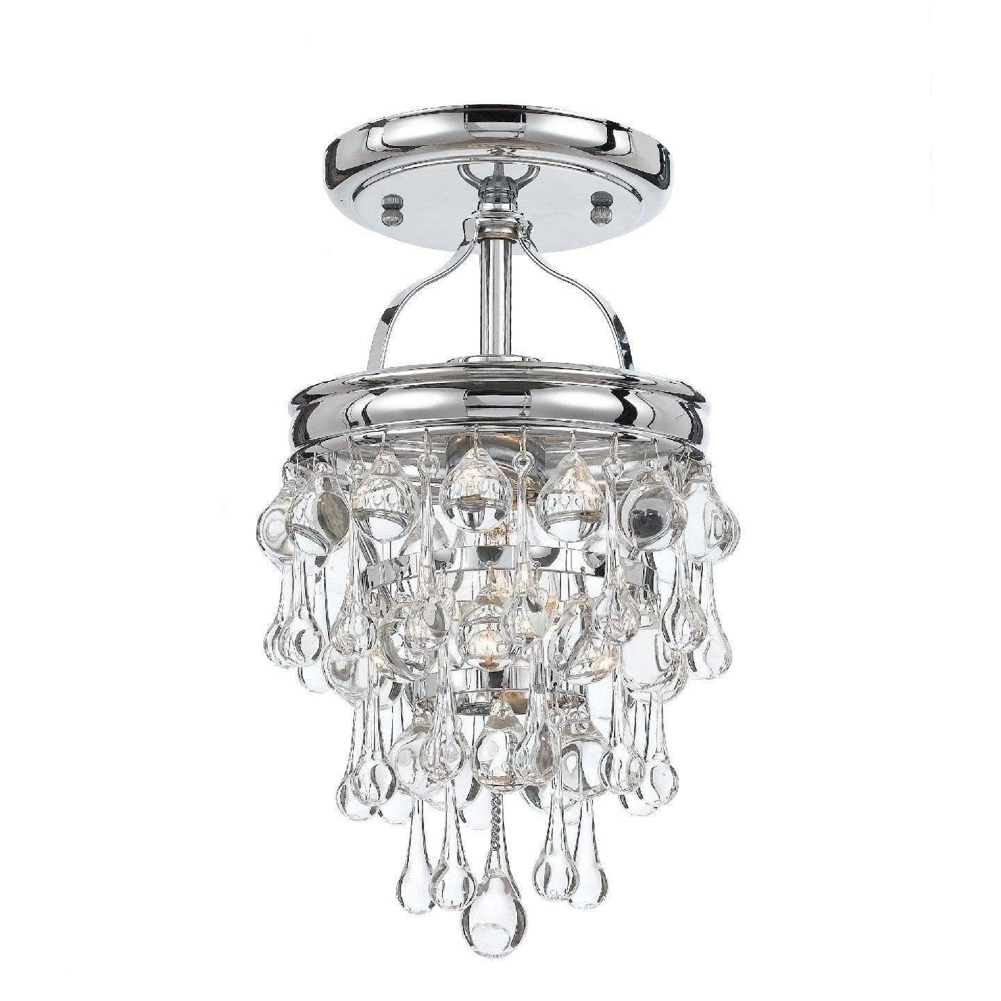 Crystorama - Calypso One Light Ceiling Mount - 131-CH_CEILING | Montreal Lighting & Hardware