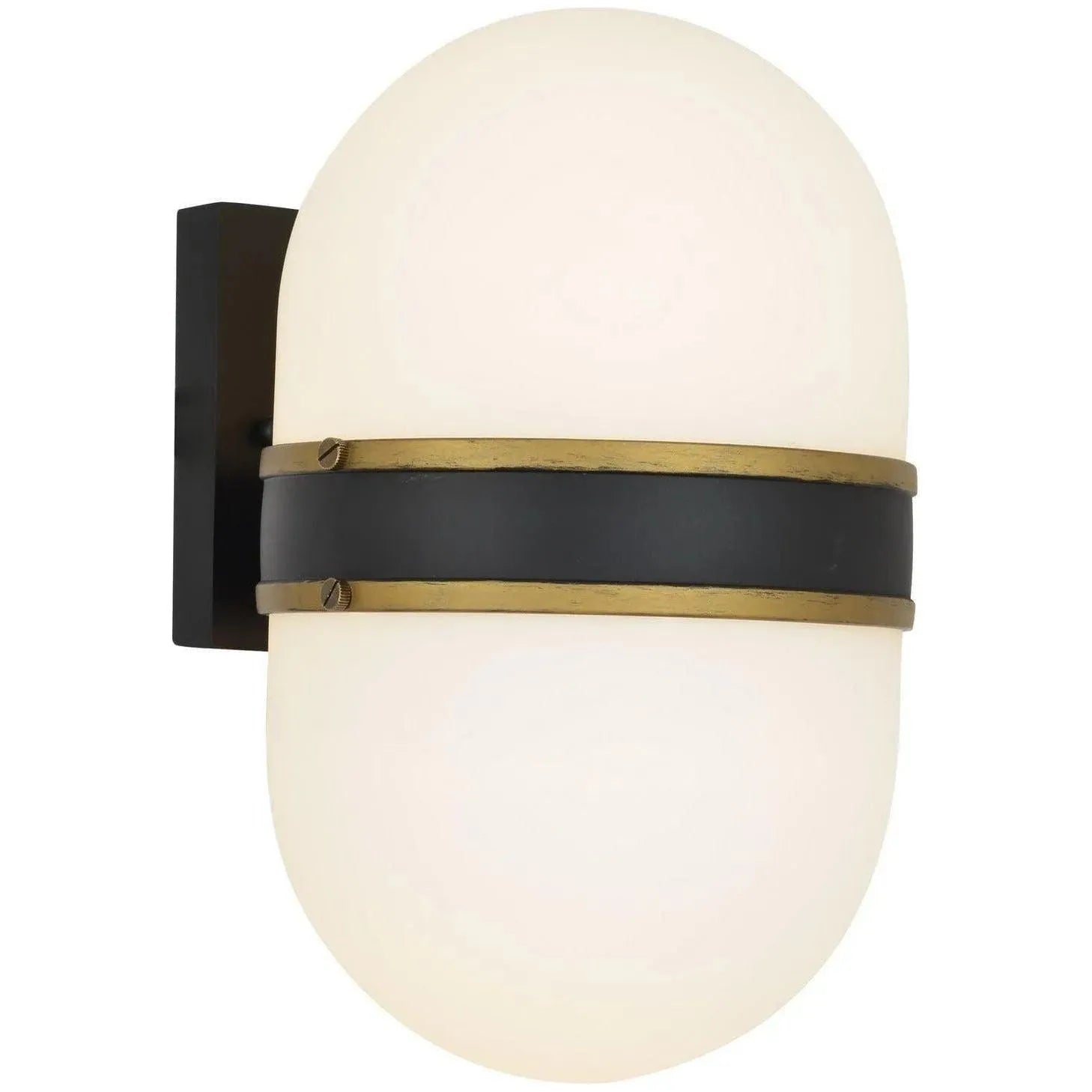 Crystorama - Capsule Two Light Outdoor Wall Mount - CAP-8504-MK-TG | Montreal Lighting & Hardware