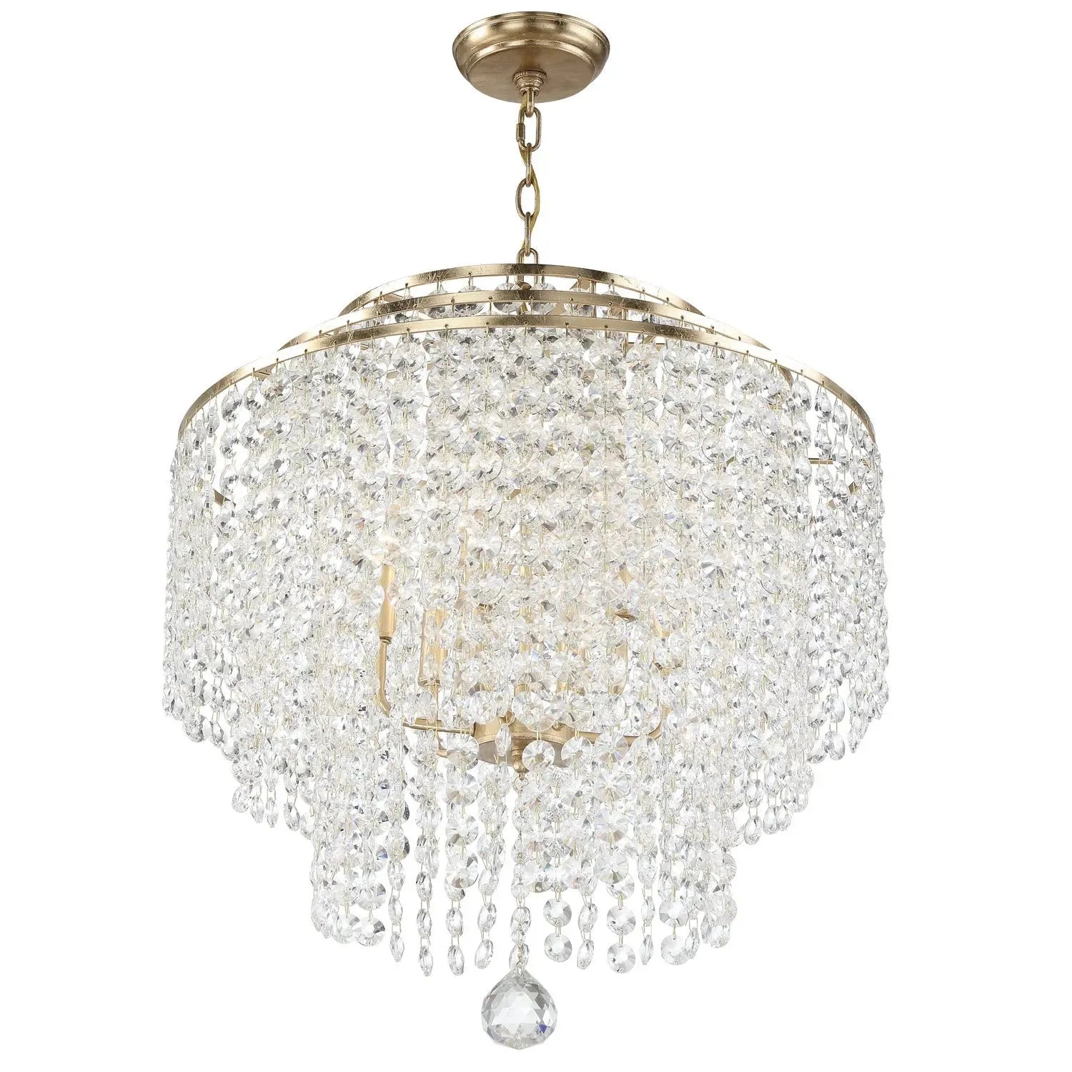 Crystorama - Gabrielle Chandelier - GAB-B7312-GA | Montreal Lighting & Hardware