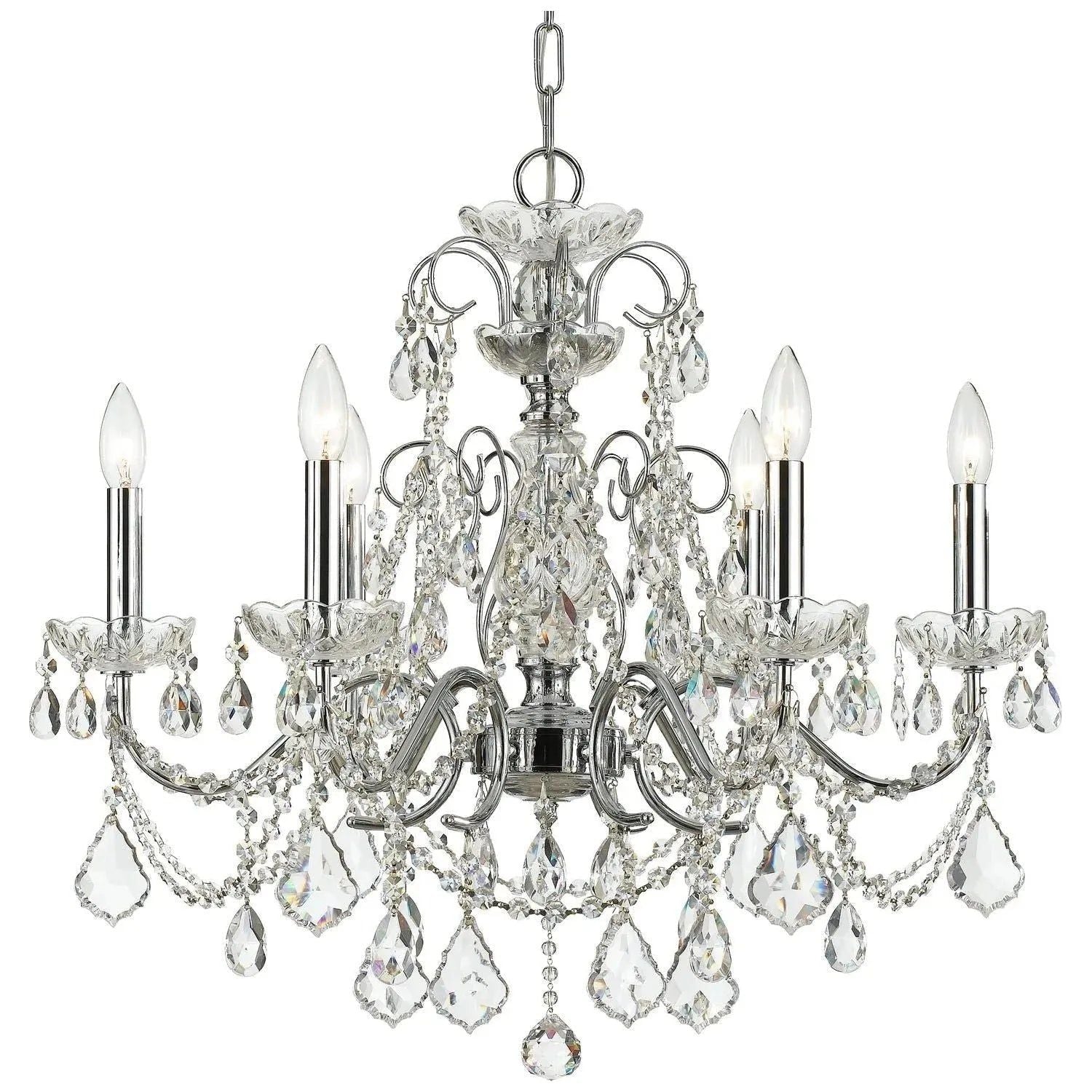 Crystorama - Imperial Chandelier - 3226-CH-CL-S | Montreal Lighting & Hardware