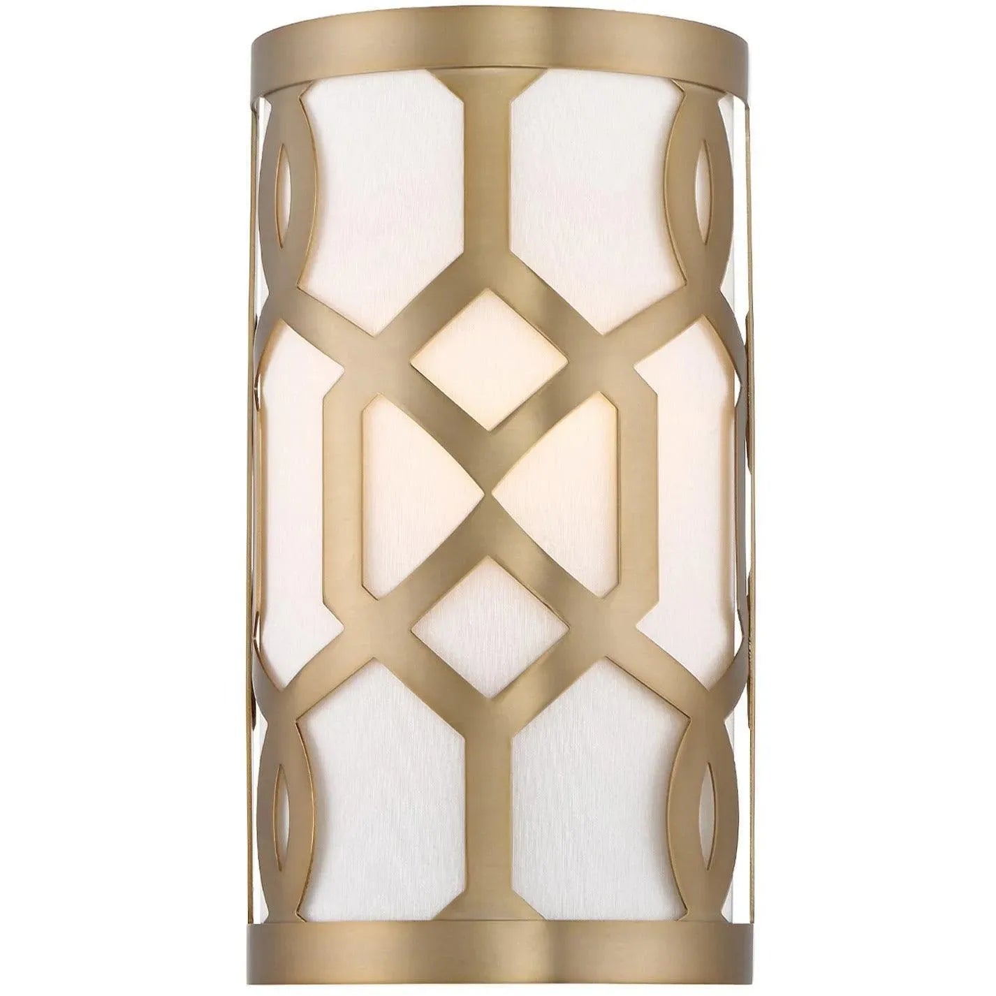 Crystorama - Jennings One Light Wall Mount - 2262-AG | Montreal Lighting & Hardware