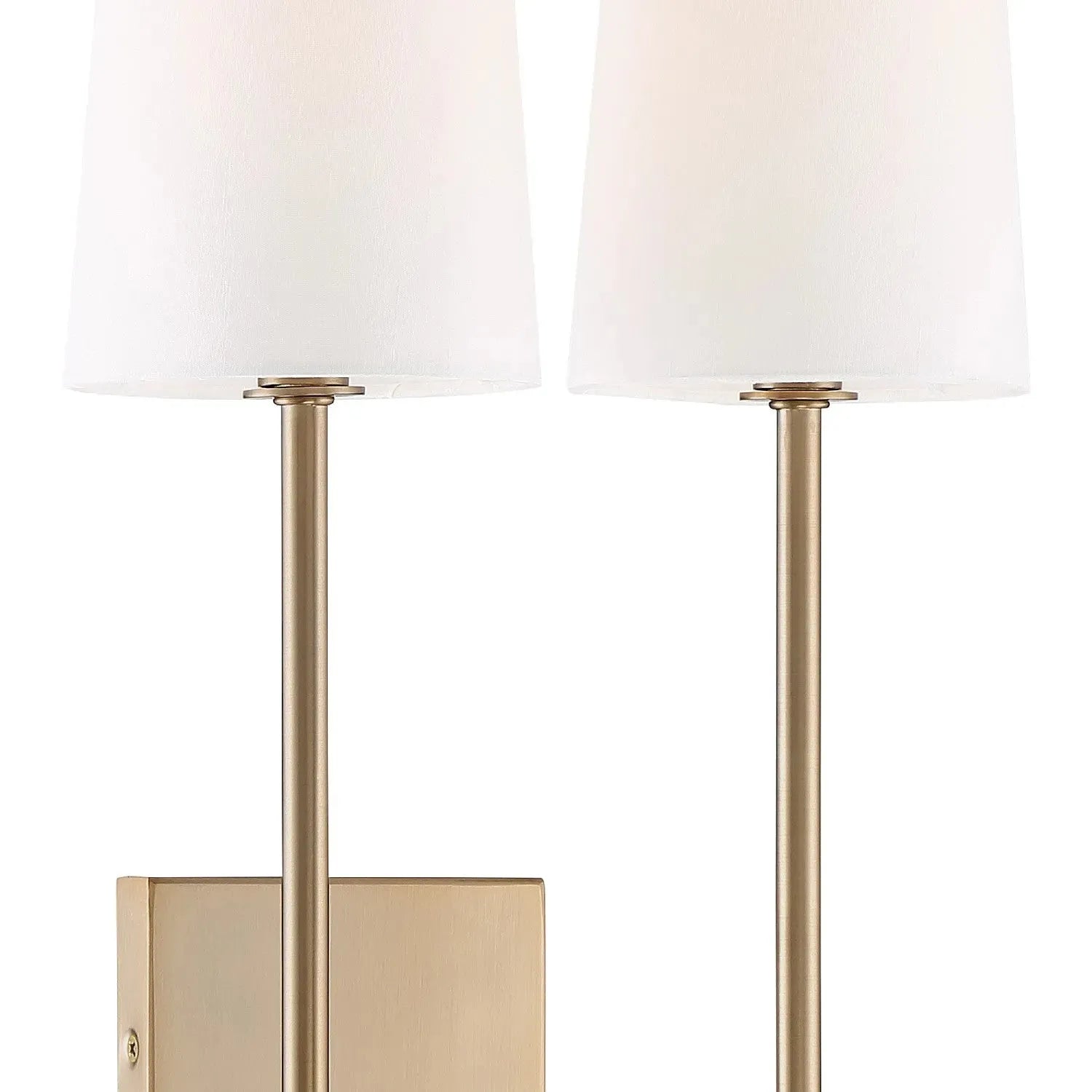 Crystorama - Lena Two Light Wall Mount - LEN-252-BF | Montreal Lighting & Hardware
