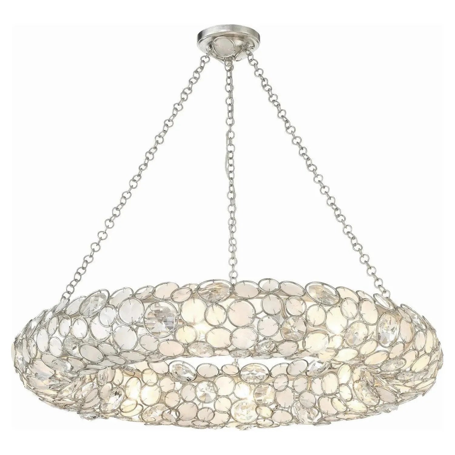 Crystorama - Palla Chandelier - 528P-SA | Montreal Lighting & Hardware