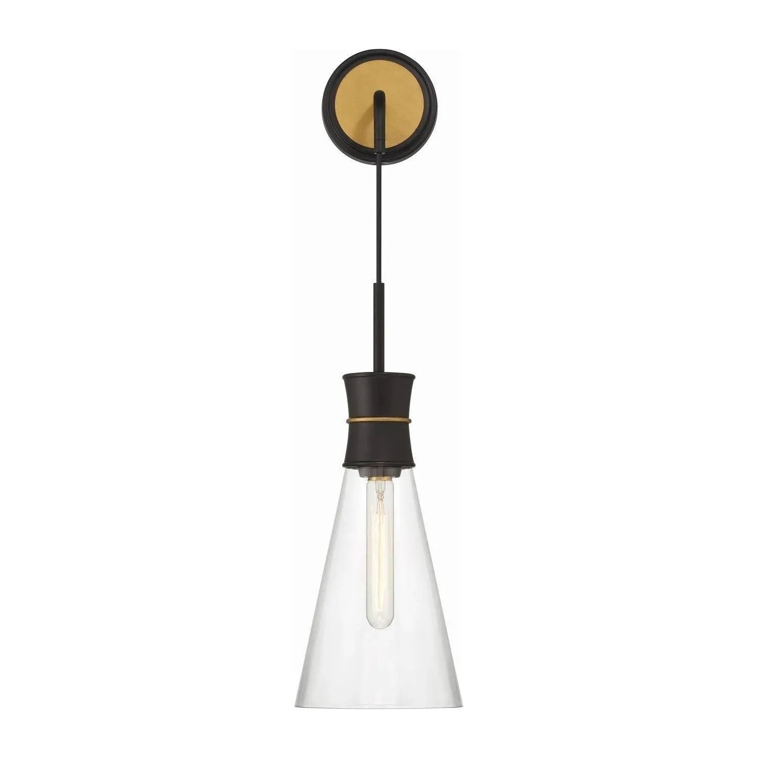 Crystorama - Quinn LED Wall Sconce - QUN-1501-MK-TG | Montreal Lighting & Hardware