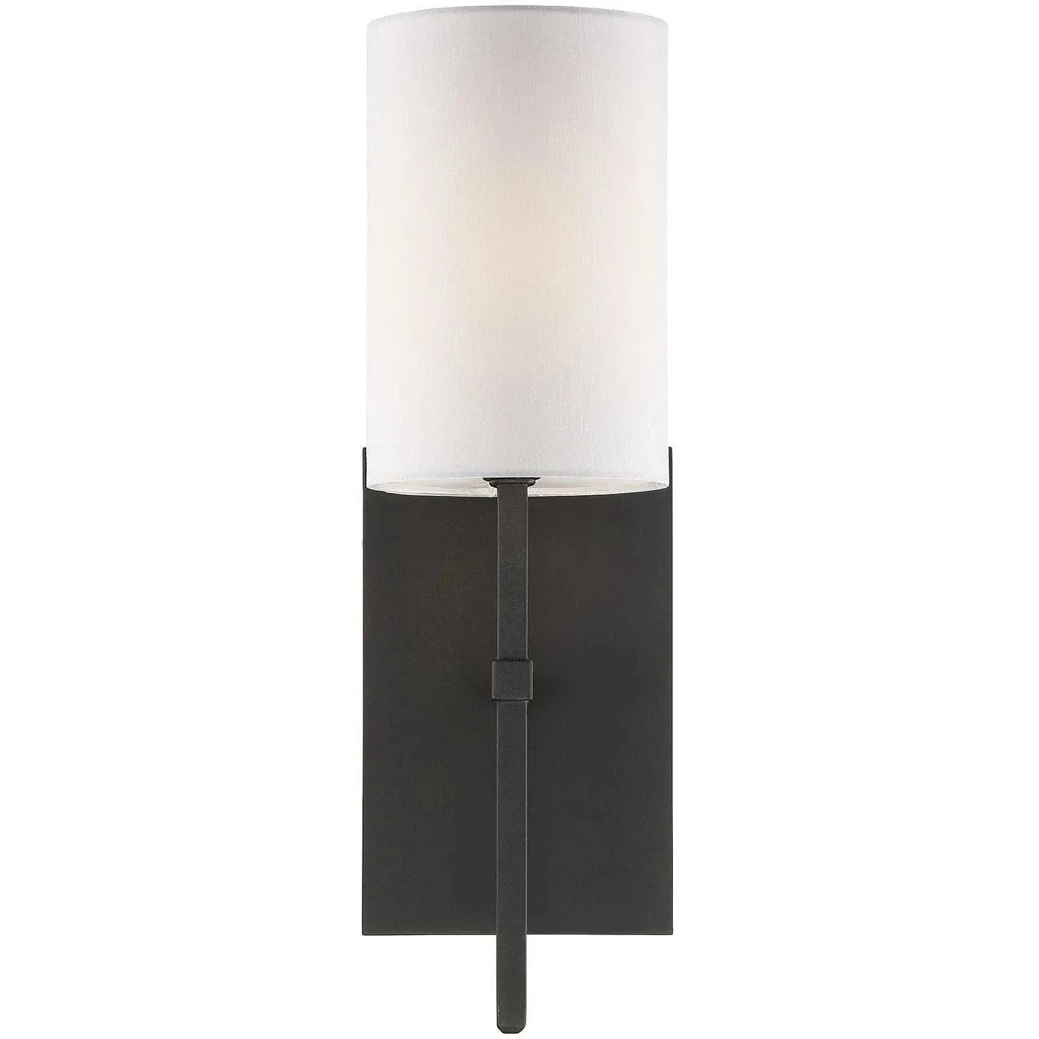 Crystorama - Veronica One Light Wall Mount - VER-241-BF | Montreal Lighting & Hardware