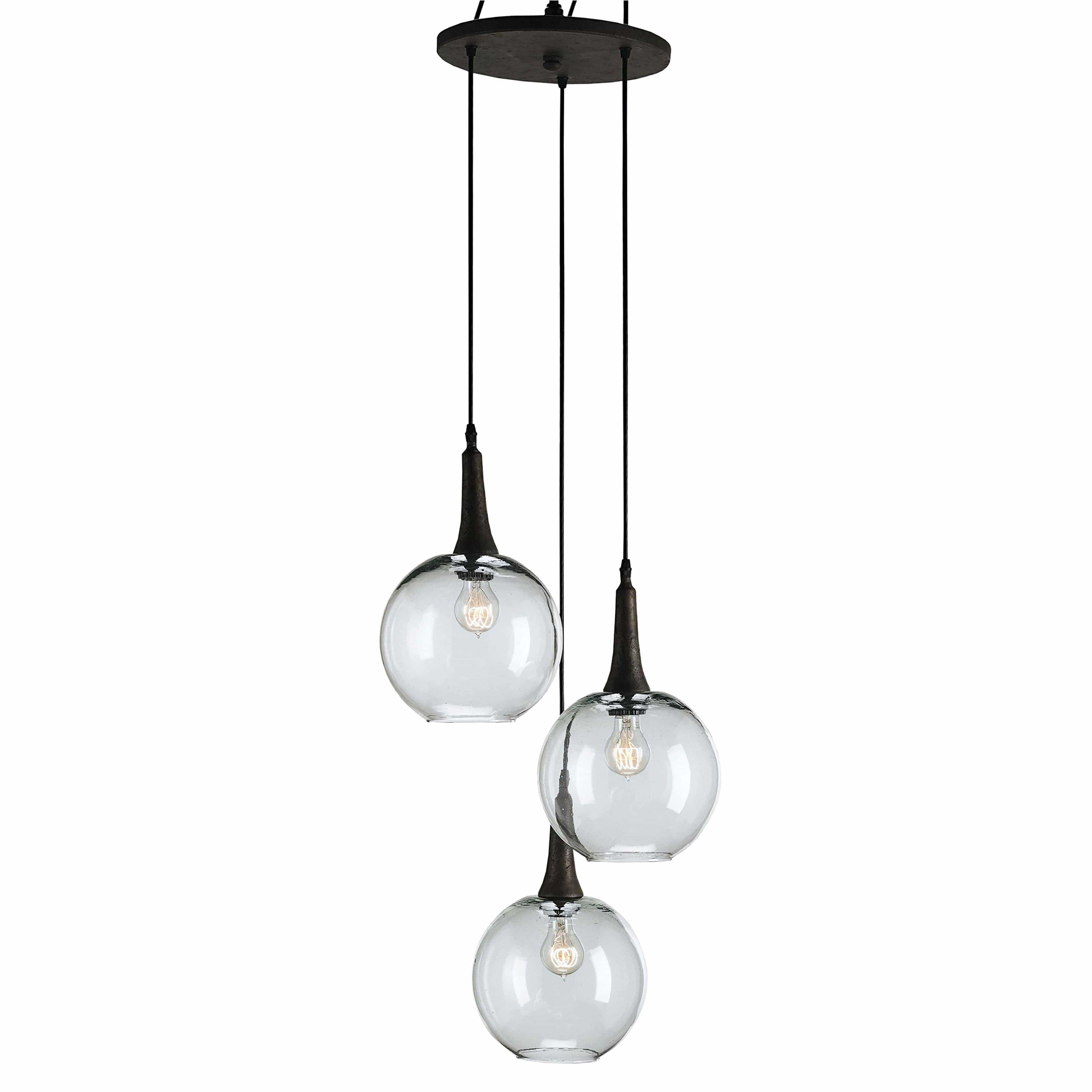 Currey and Company - Beckett Trio Pendant - 9969 | Montreal Lighting & Hardware