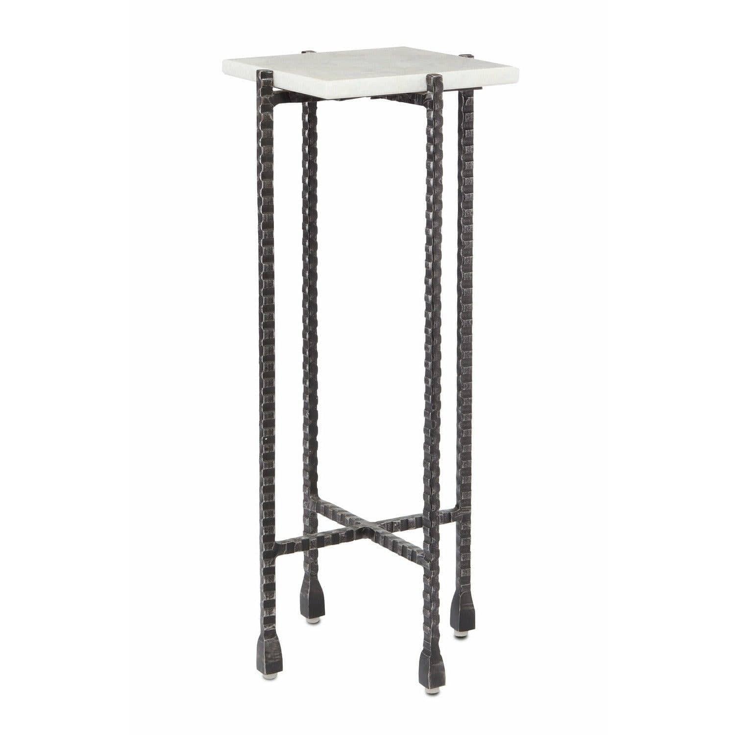 Currey and Company - Flying Marble Drinks Table - 4000-0123 | Montreal Lighting & Hardware