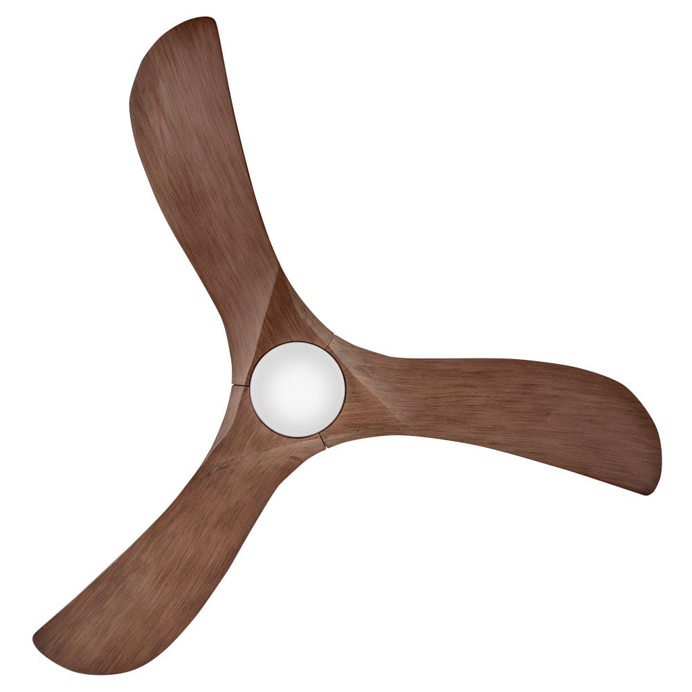 Luminaire intelligent à DEL Hinkley Lighting 903856FWB-LDD Swell Ventilateur Noir mat / Noyer