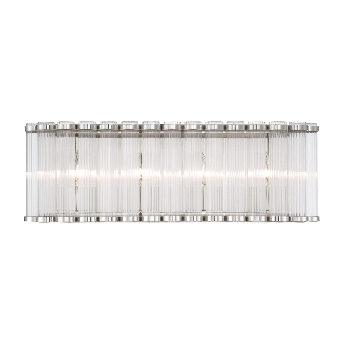 Eurofase 50042-029 Glasbury Vanity in Polished Nickel