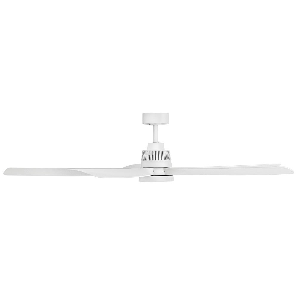 Éclairage intelligent LED Bodin 906564FMW-LDD de Hinkley Lighting Ventilateur en blanc mat