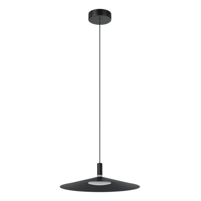 Thesis Lighting 902183A Conomavilla LED Pendant in Textured Black