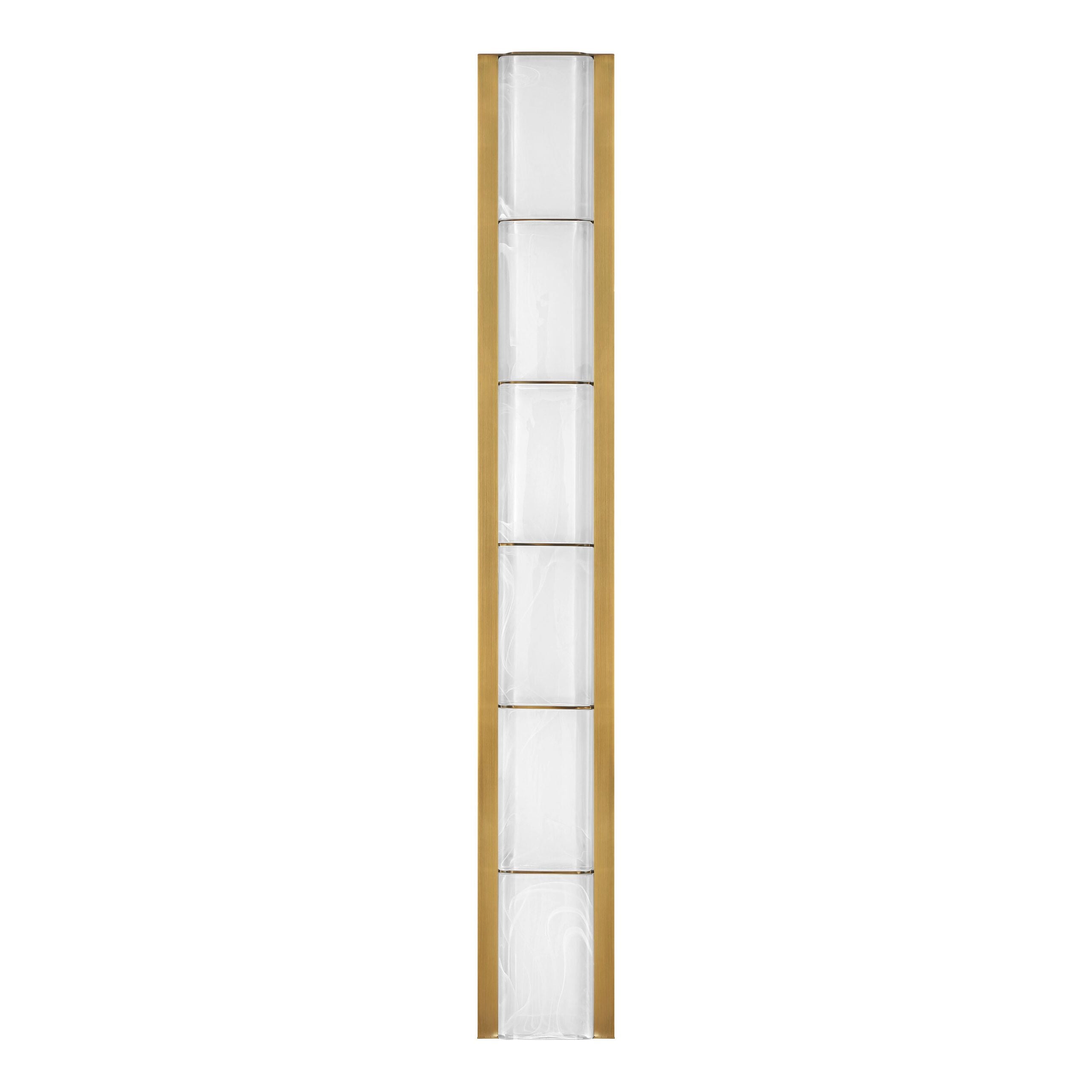 Eurofase 50174-010 Gibraltar LED Vanity in Antique Brass