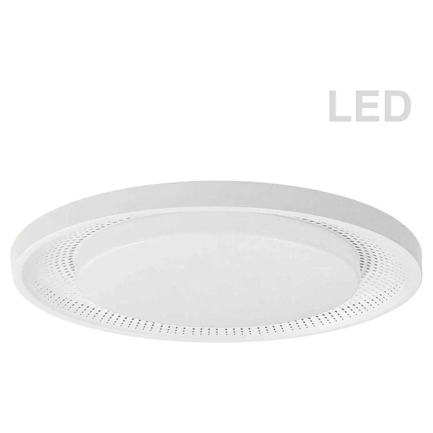 Dainolite - Boullier LED Flush Mount - BLL-1730LEDFH-MW | Montreal Lighting & Hardware