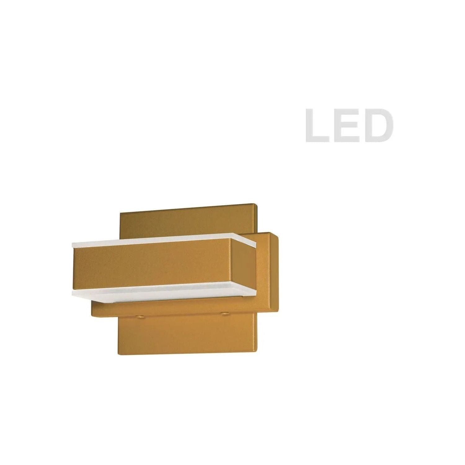 Dainolite - LED Vanity Fixture - VLD-215-1W-GLD | Montreal Lighting & Hardware