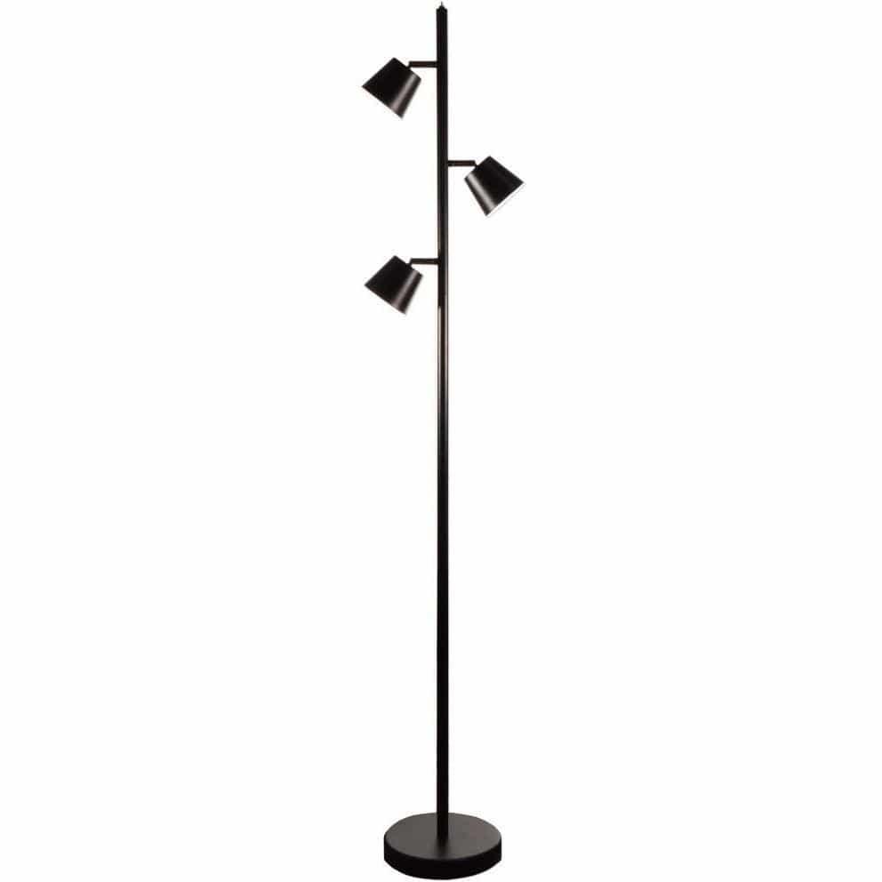 Dainolite - Modern LED Floor Lamp - 625LEDF-BK | Montreal Lighting & Hardware