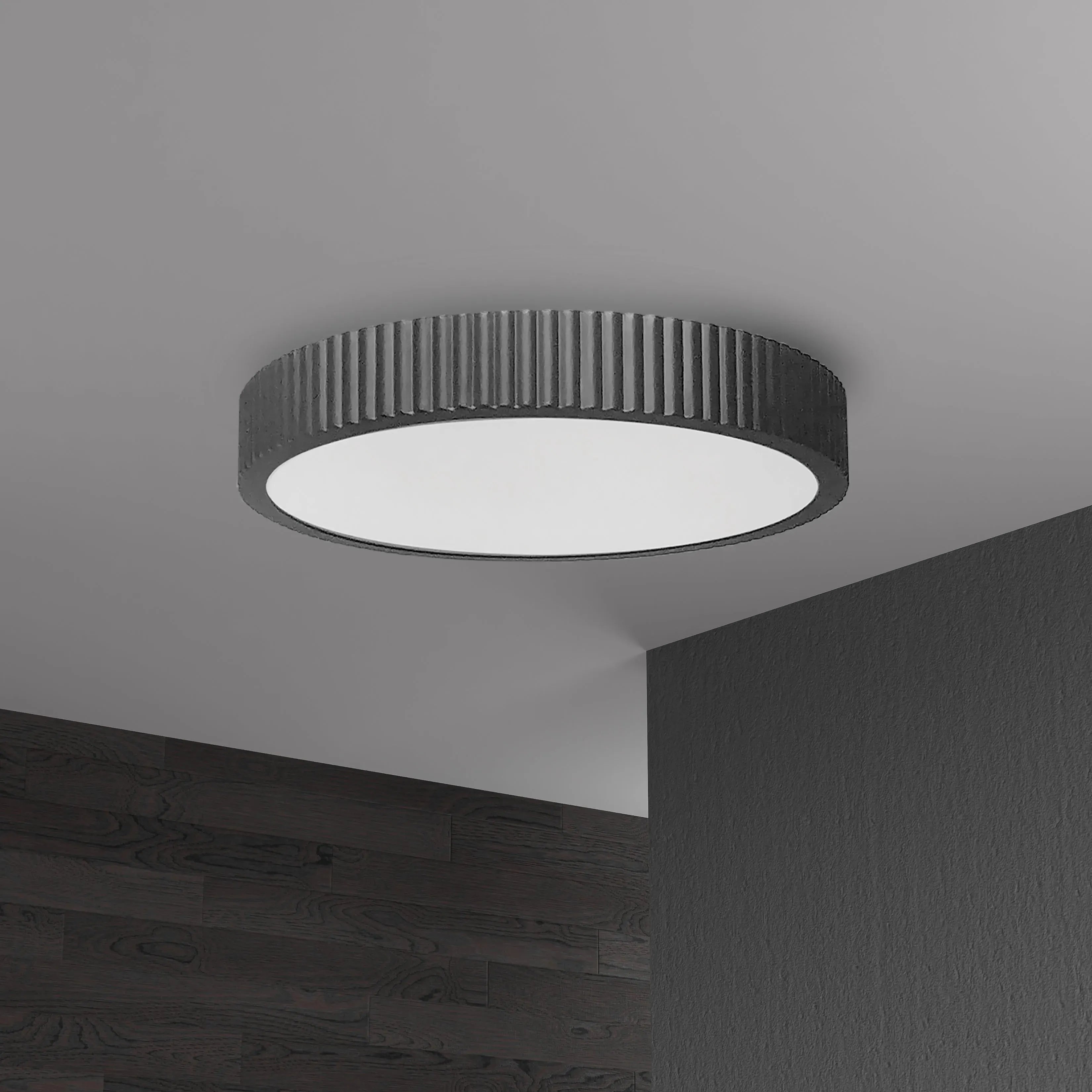 Dainolite - Nabisco Flush Mount - NBO-1830LEDFH-MB | Montreal Lighting & Hardware
