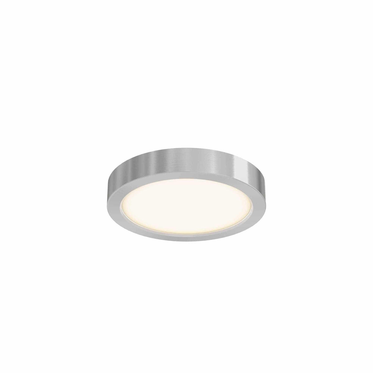 DALS Lighting - CFLED Round LED Flushmount - CFLEDR06-CC-SN | Montreal Lighting & Hardware