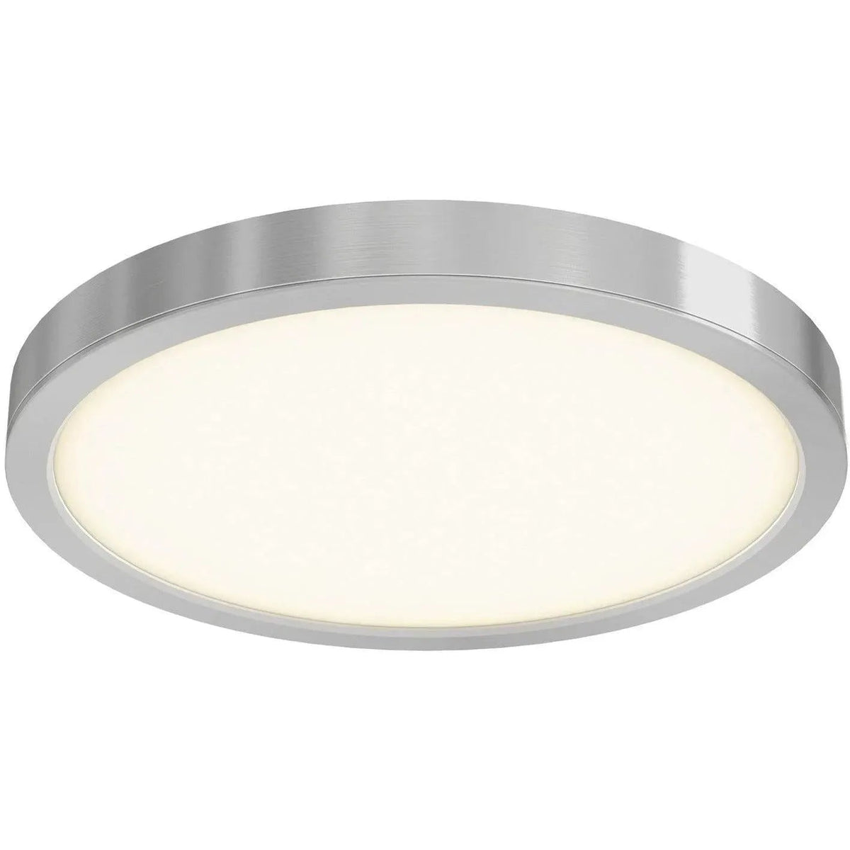 DALS Lighting - CFLED Round LED Flushmount - CFLEDR18-CC-SN | Montreal Lighting & Hardware