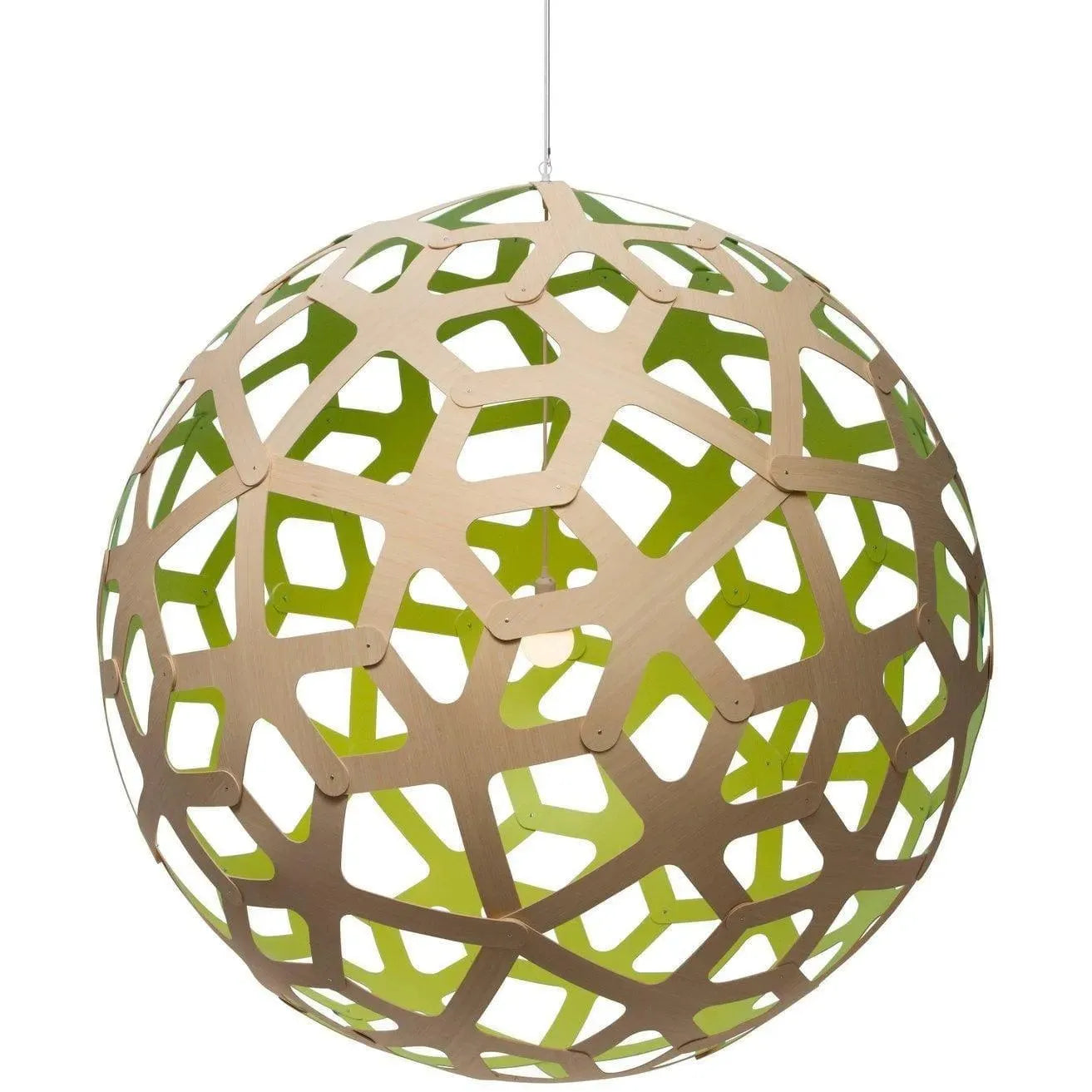 David Trubridge - Coral 1600 Pendant - COR-1600-BLK-BLK | Montreal Lighting & Hardware