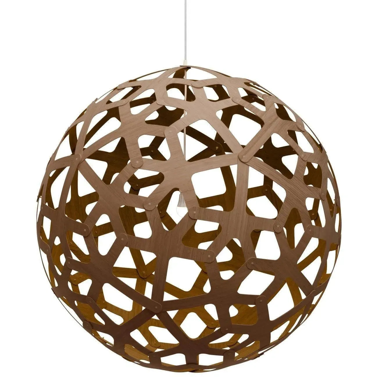 David Trubridge - Coral 800 Pendant - COR-0800-CAR-CAR | Montreal Lighting & Hardware