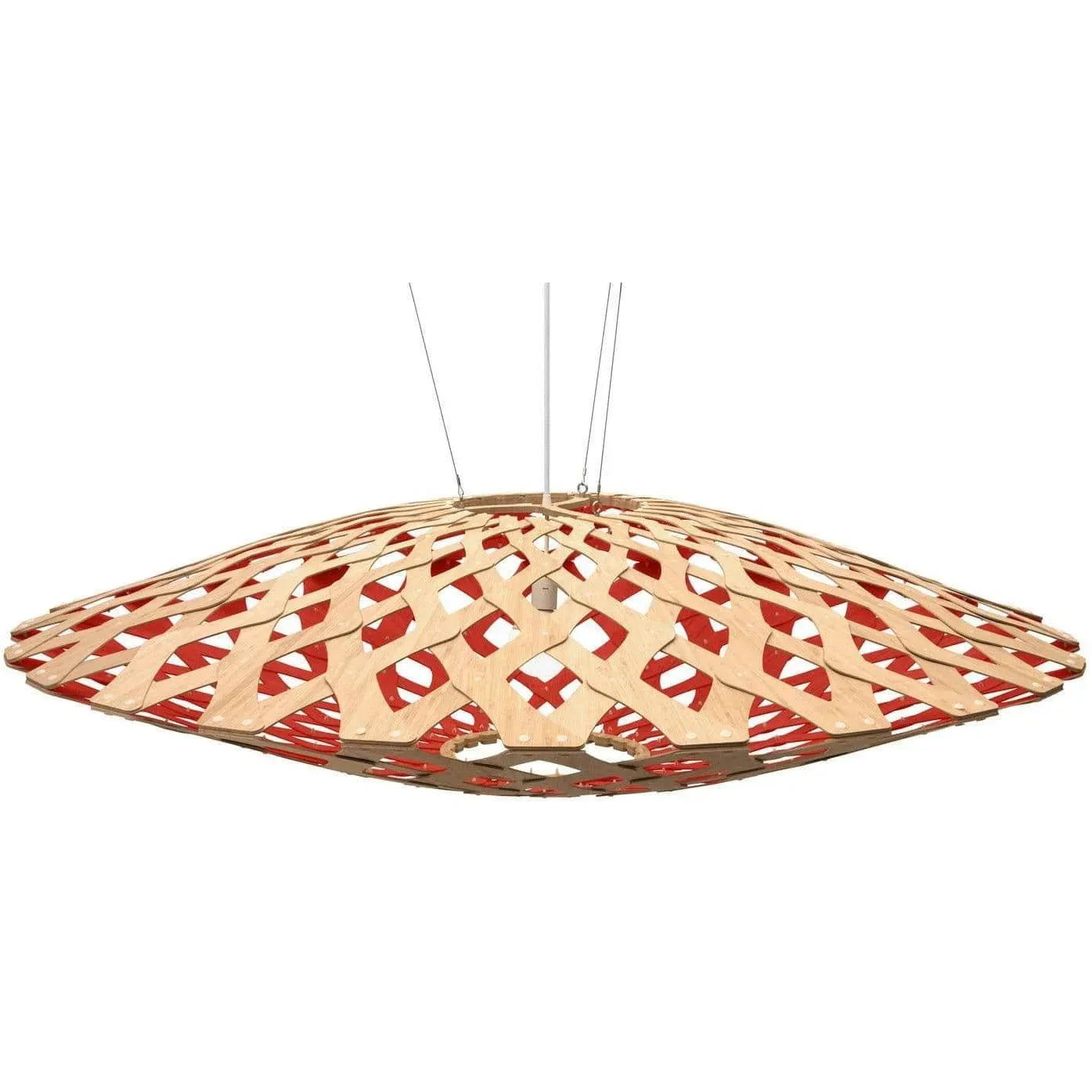 David Trubridge - Flax 1500 Pendant - FLX-1500-BLK-BLK | Montreal Lighting & Hardware