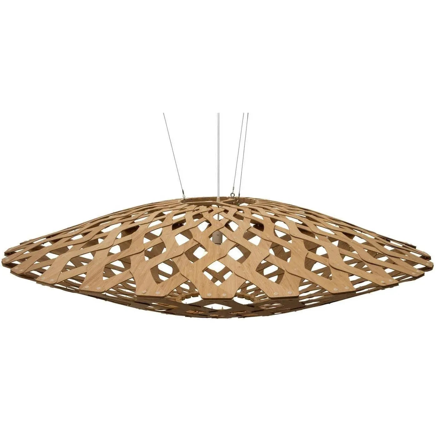 David Trubridge - Flax 1500 Pendant - FLX-1500-CAR-CAR | Montreal Lighting & Hardware
