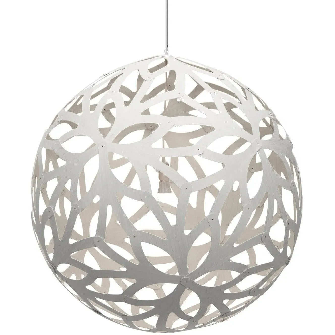 David Trubridge - Floral 1600 Pendant - FLO-1600-WHI-WHI | Montreal Lighting & Hardware