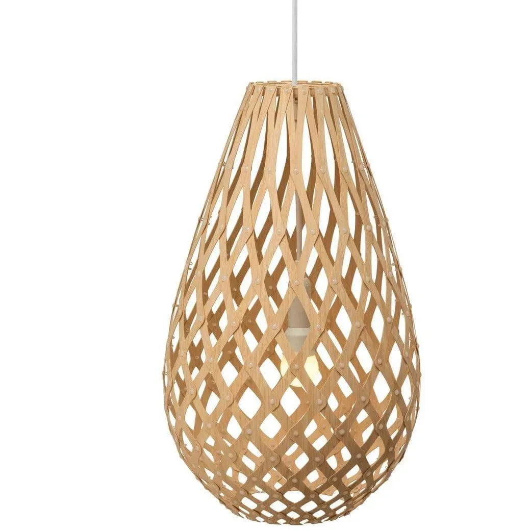 David Trubridge - Koura 500 Pendant - KOU-0500-BLK-BLK | Montreal Lighting & Hardware