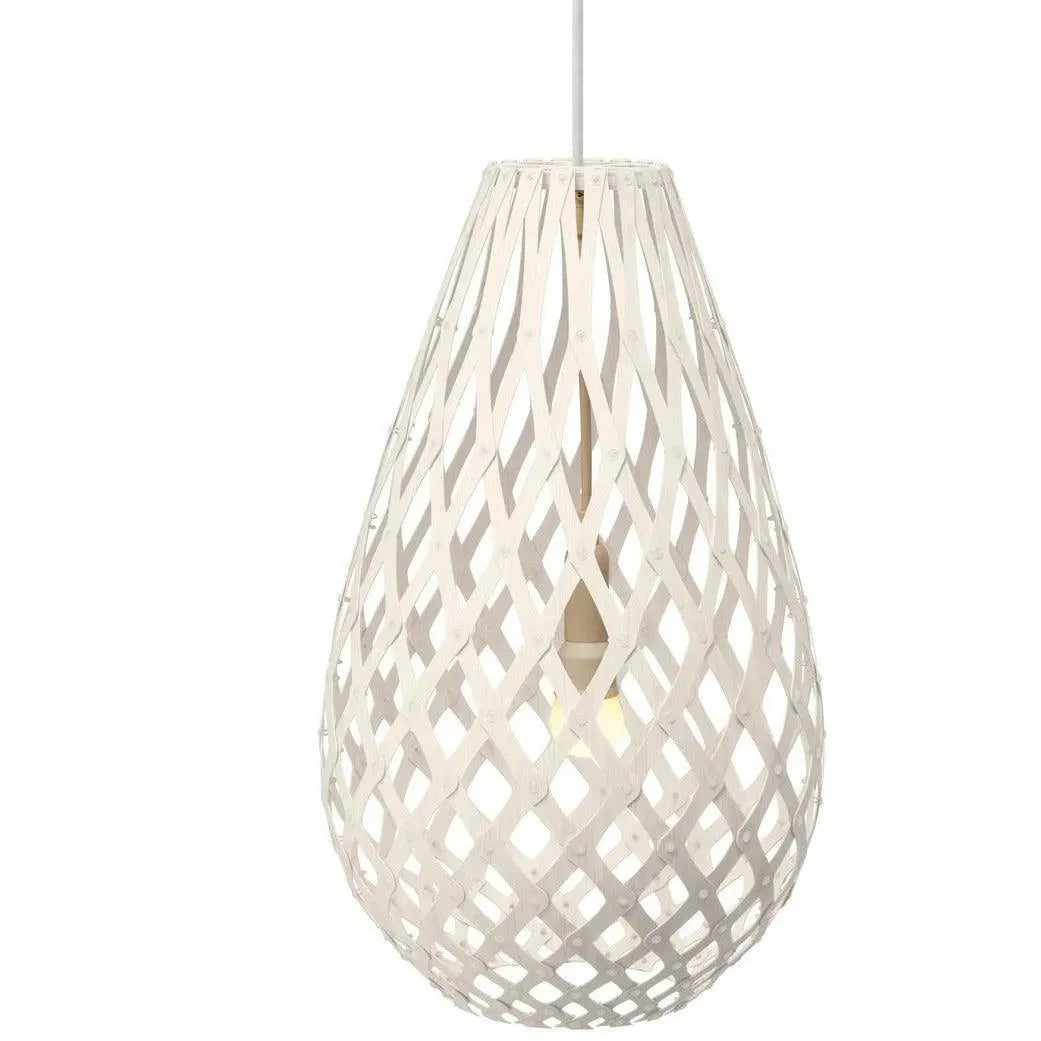 David Trubridge - Koura 500 Pendant - KOU-0500-WHI-WHI | Montreal Lighting & Hardware