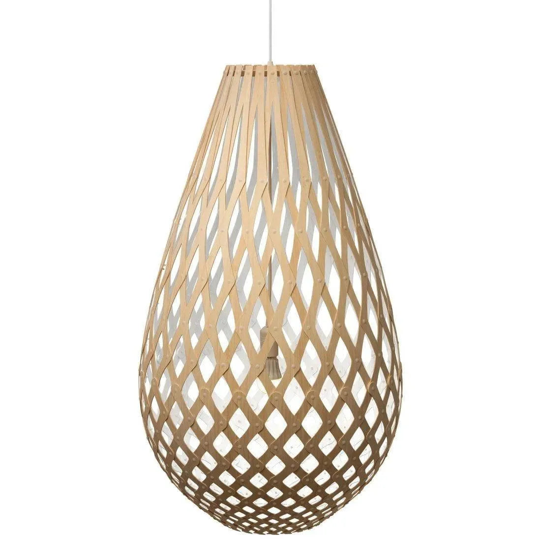 David Trubridge - Koura 750 Pendant - KOU-0750-BLK-BLK | Montreal Lighting & Hardware