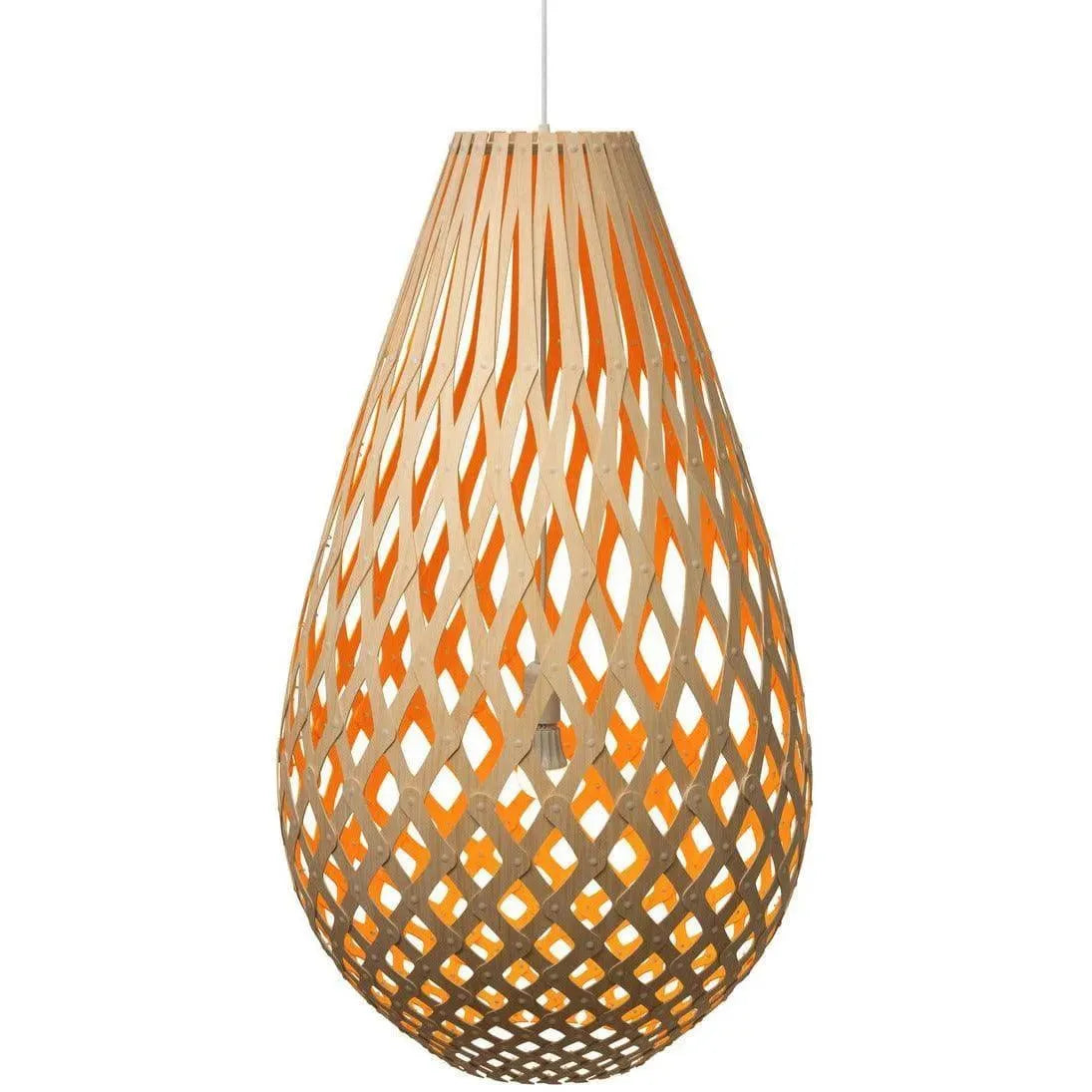 David Trubridge - Koura 750 Pendant - KOU-0750-BLK-BLK | Montreal Lighting & Hardware