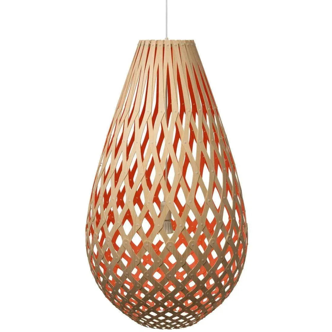 David Trubridge - Koura 750 Pendant - KOU-0750-BLK-BLK | Montreal Lighting & Hardware