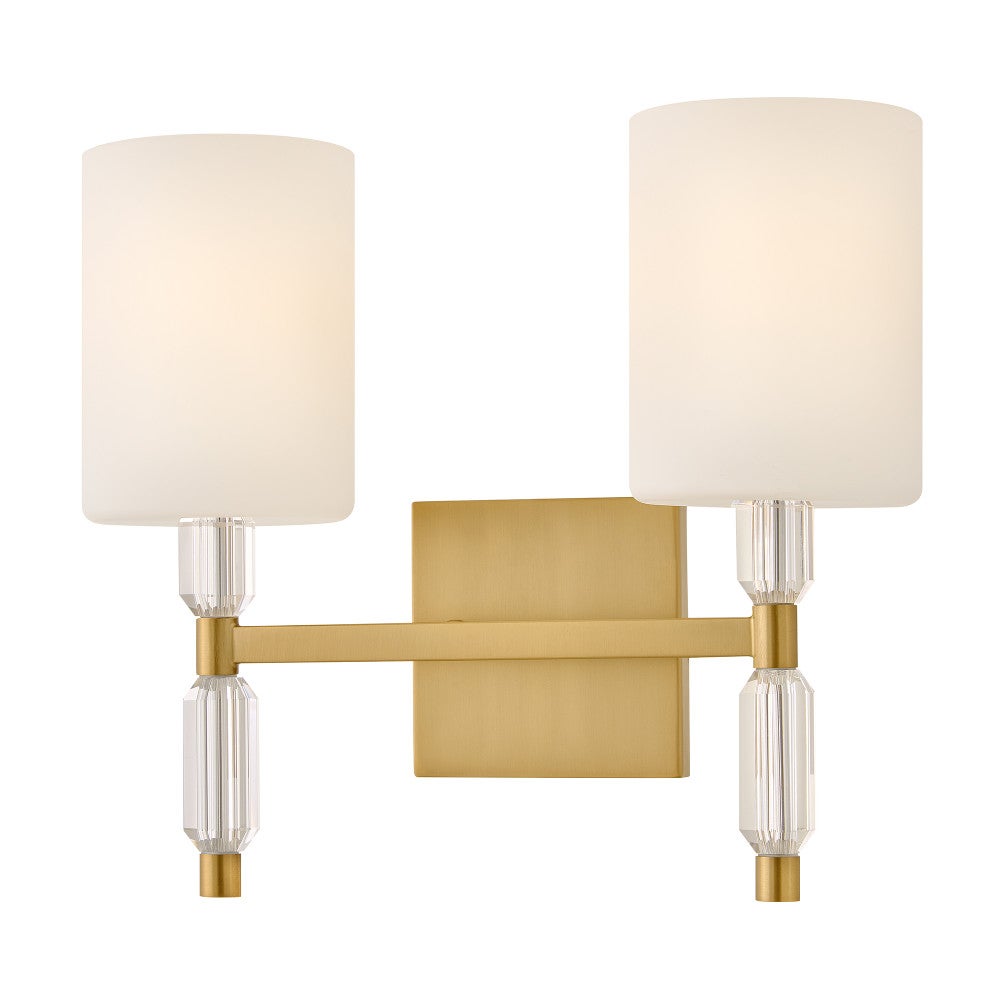 Hinkley Lighting 57612LCB Anika Vanity in Lacquered Brass